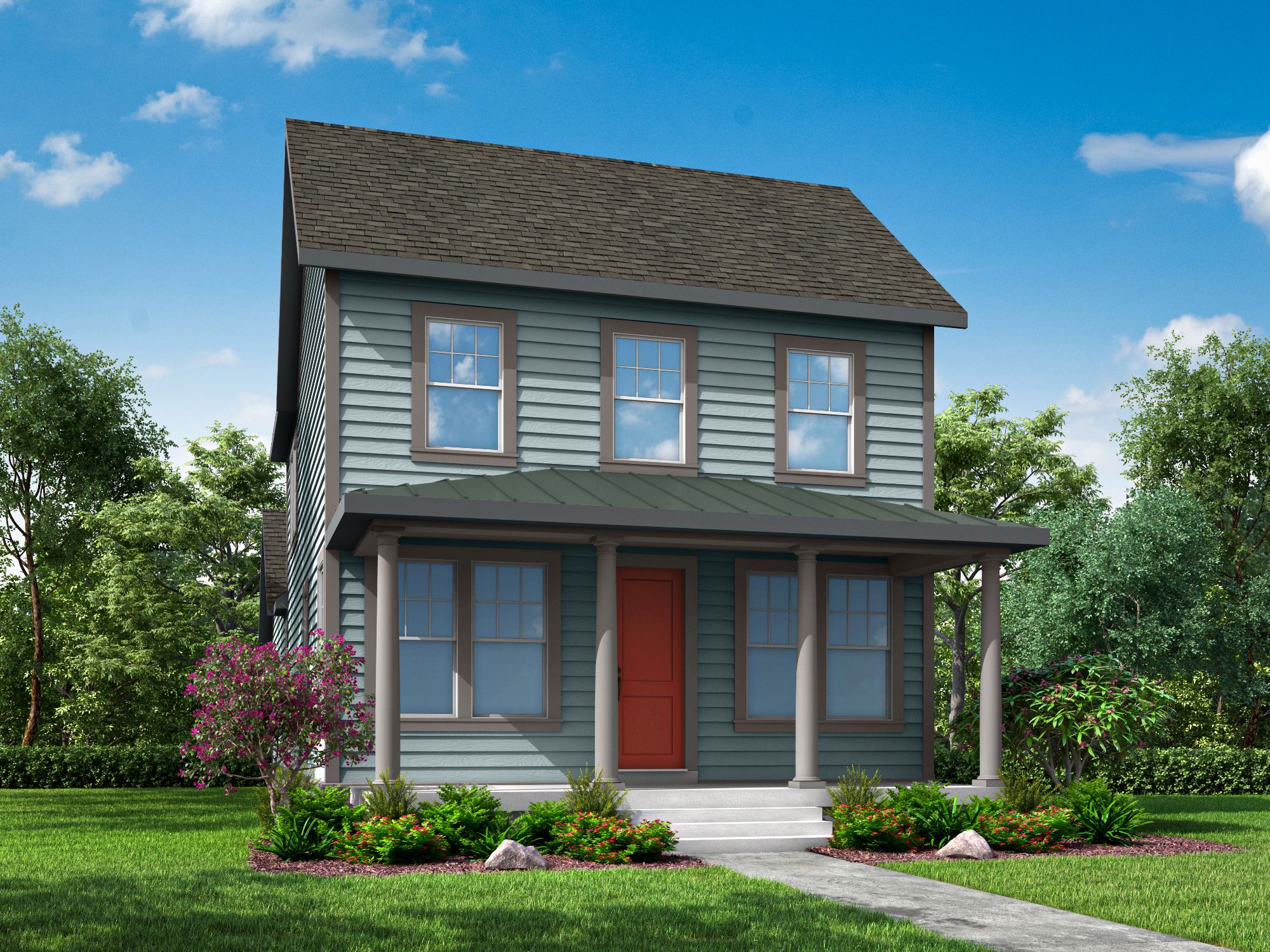 Tahoma Colonial - Daybreak Watermark: South Jordan, Utah - Ivory Homes