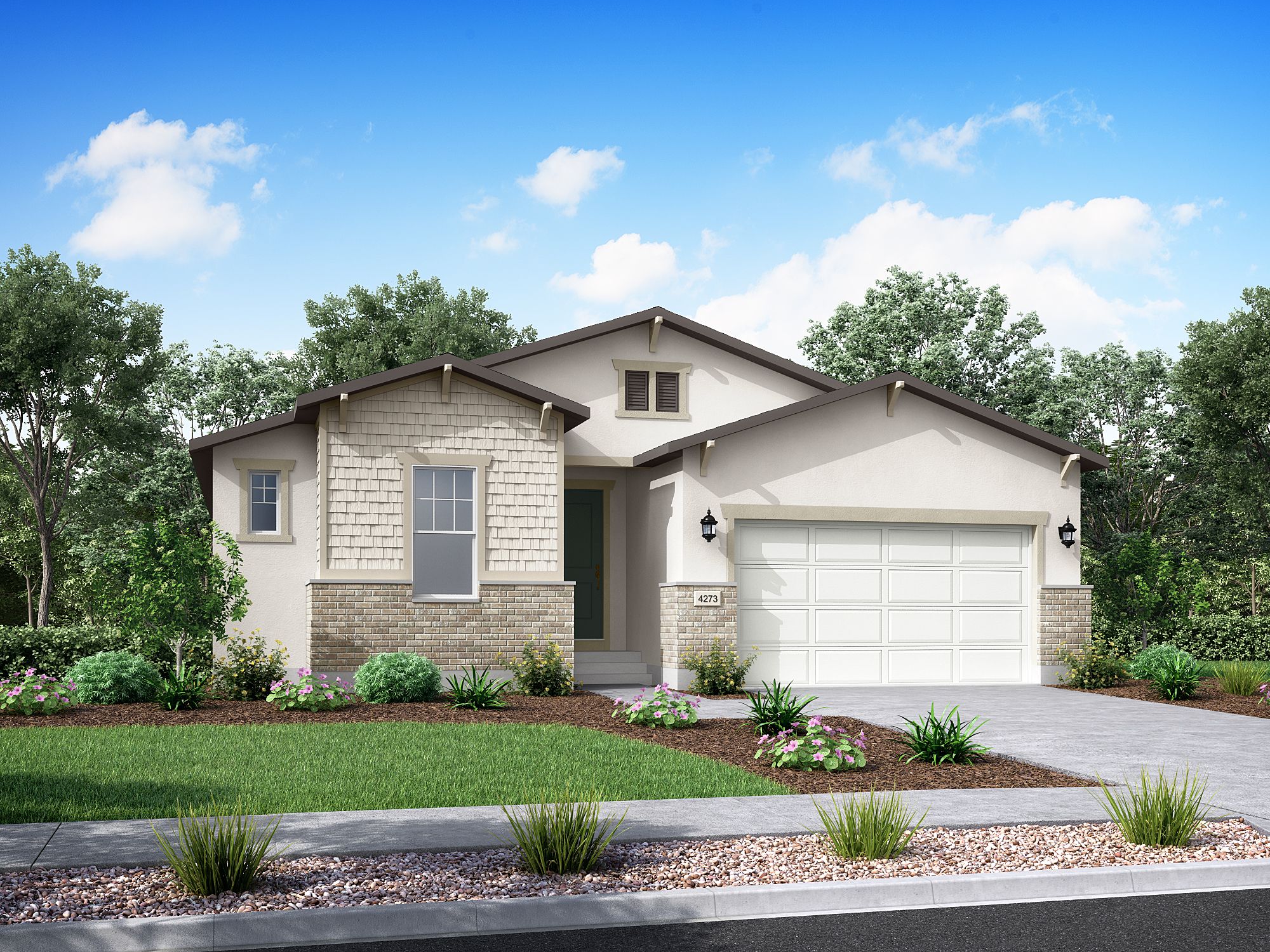 1350 Craftsman - Overland Collection Village 2: Eagle Mountain, Utah - Ivory Homes