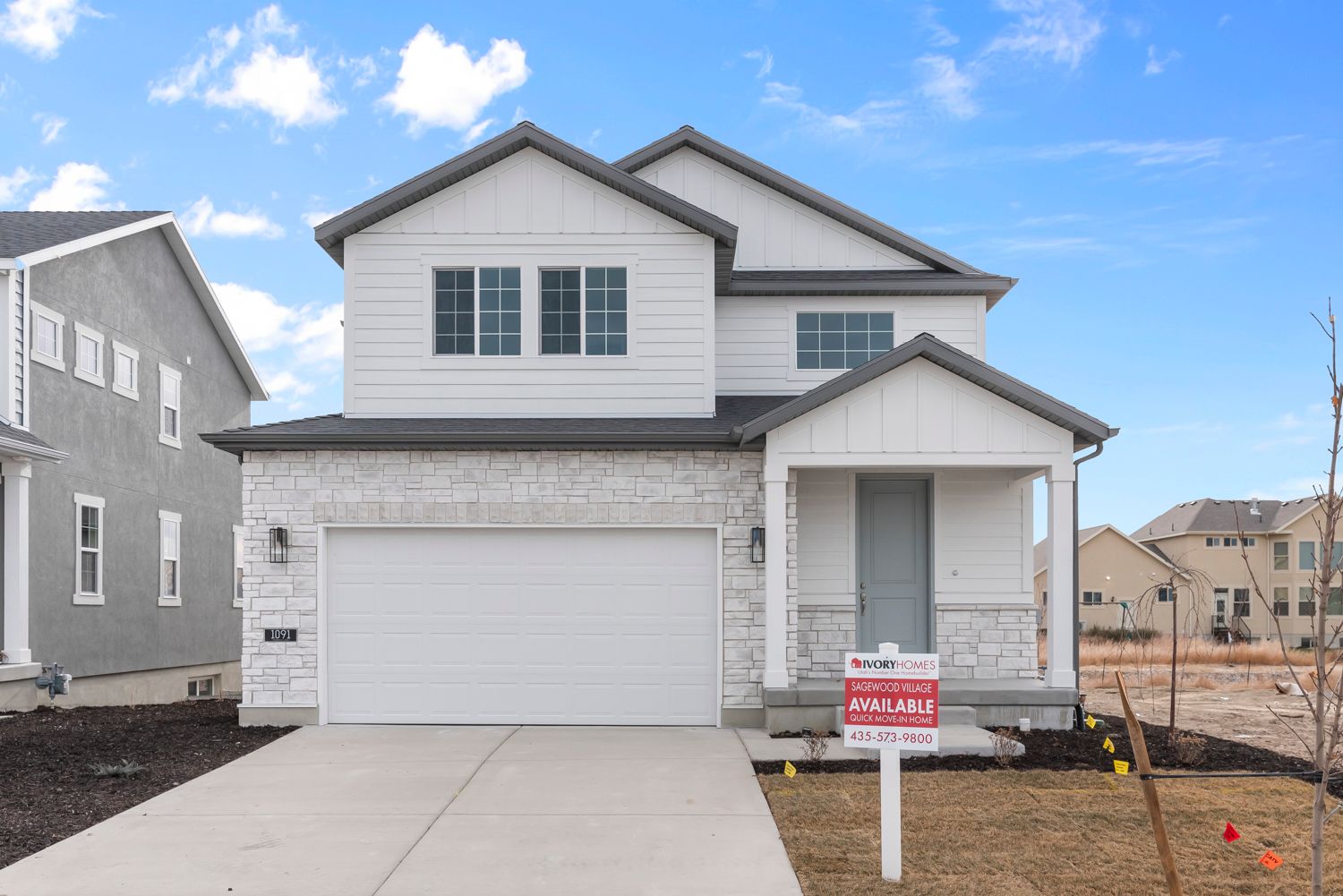 Portland - Sagewood Village Cottages: Stansbury Park, Utah - Ivory Homes