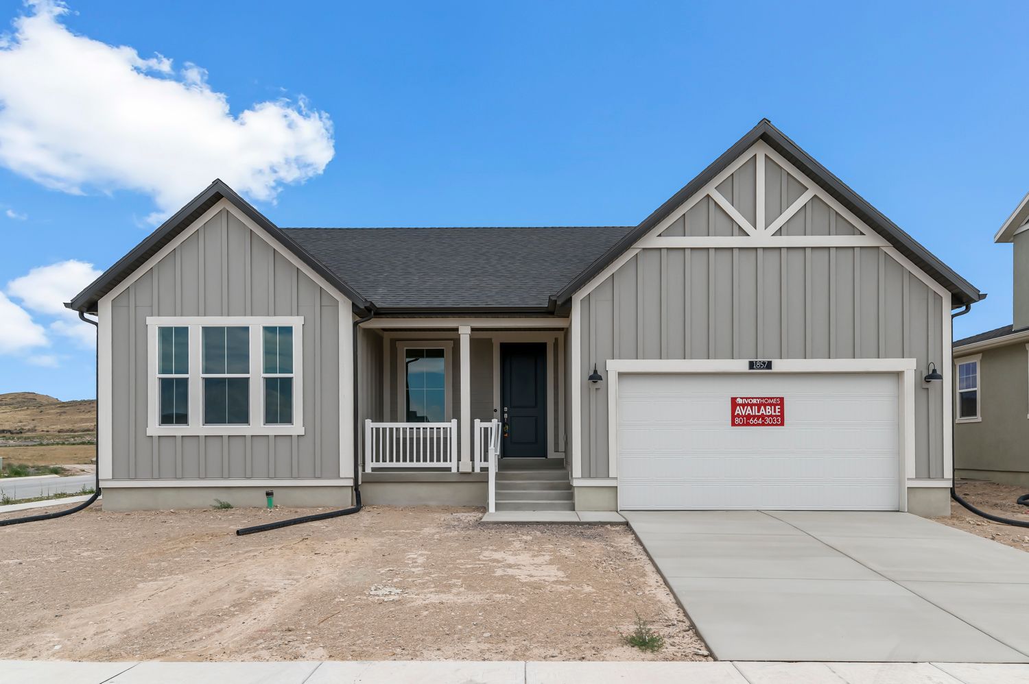 1550 Farmhouse - Overland Collection Village 2: Eagle Mountain, Utah - Ivory Homes