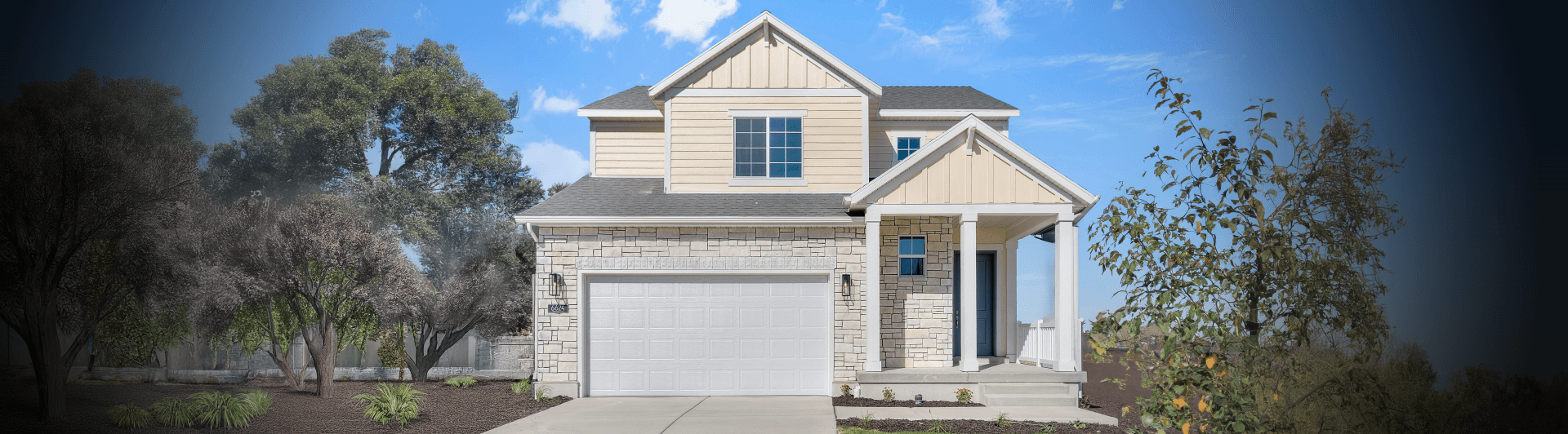 casa en Hidden Oaks Cottages por Ivory Homes