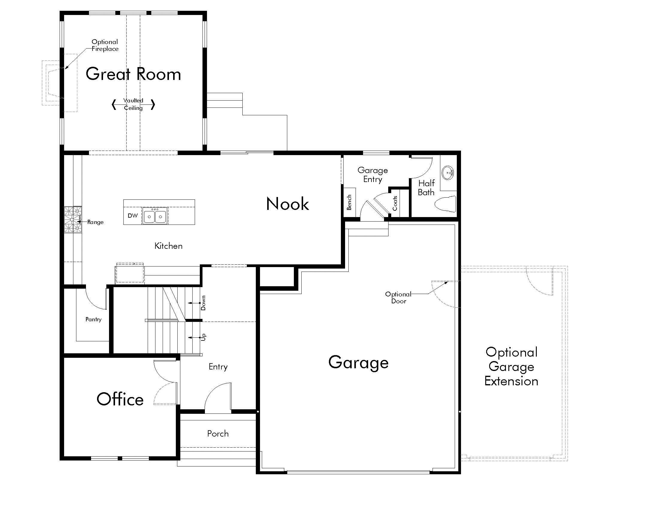 casa en Coyote Ridge Signature por Ivory Homes