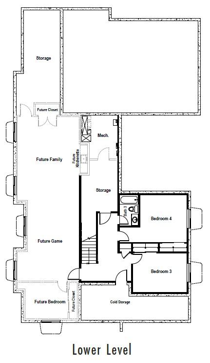 Coneflower Farmhouse - Basement
