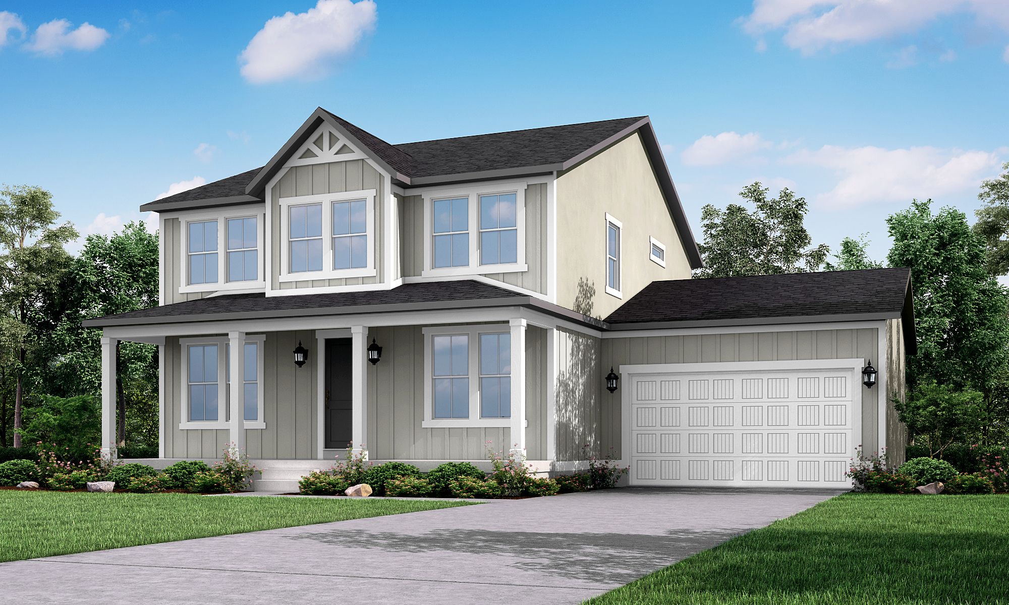 2500 Farmhouse - Overland Collection Village 2: Eagle Mountain, Utah - Ivory Homes