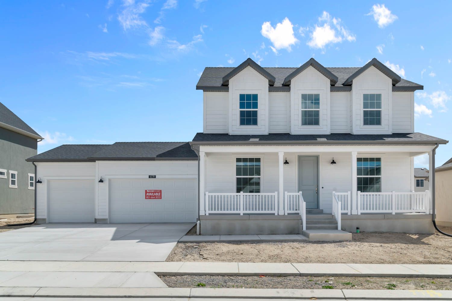 2500 Farmhouse - Overland Collection Village 2: Eagle Mountain, Utah - Ivory Homes
