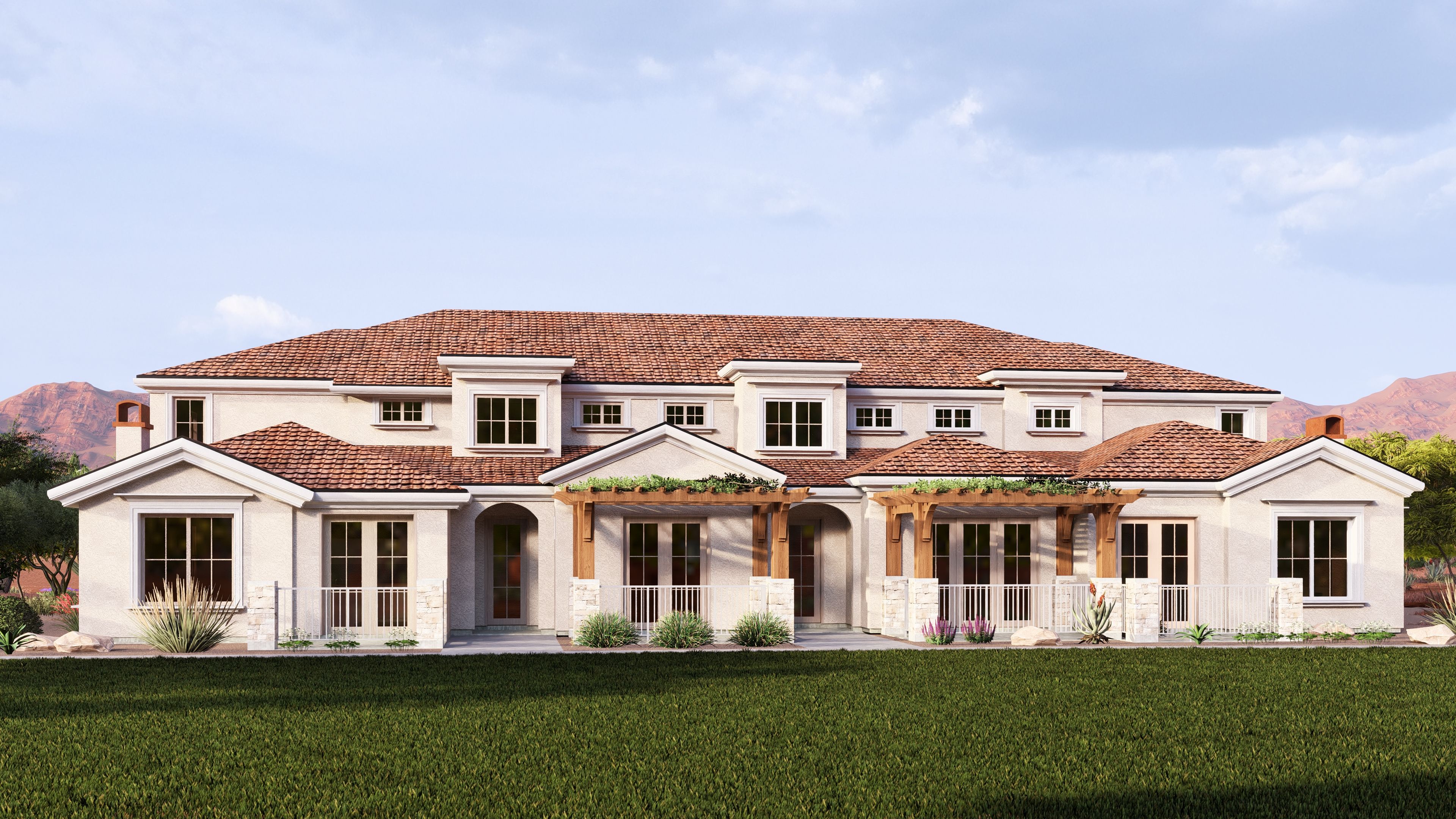 Hidden Valley Villa Highlands por Ivory Homes en St. George Utah