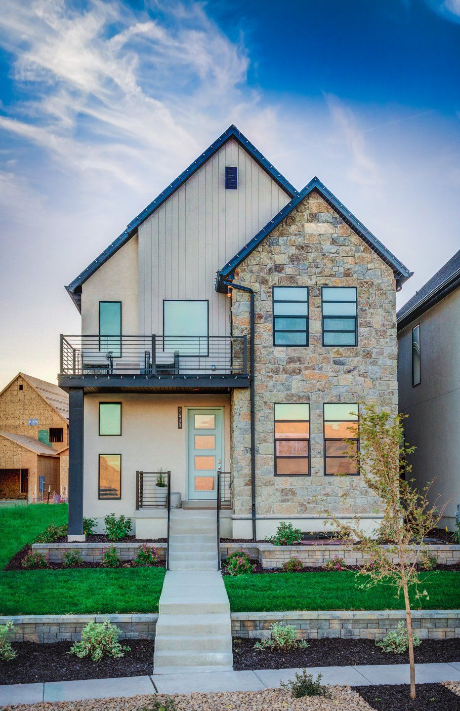 casa en Holbrook Scandia Cottages por Ivory Homes