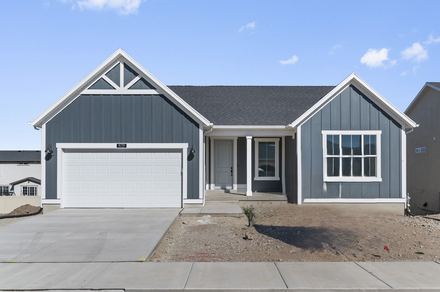 1550 Farmhouse - Dry Creek Highlands Collection: West Jordan, Utah - Ivory Homes