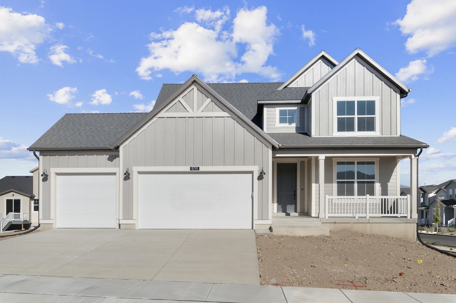 2050 Farmhouse - Dry Creek Highlands Collection: West Jordan, Utah - Ivory Homes