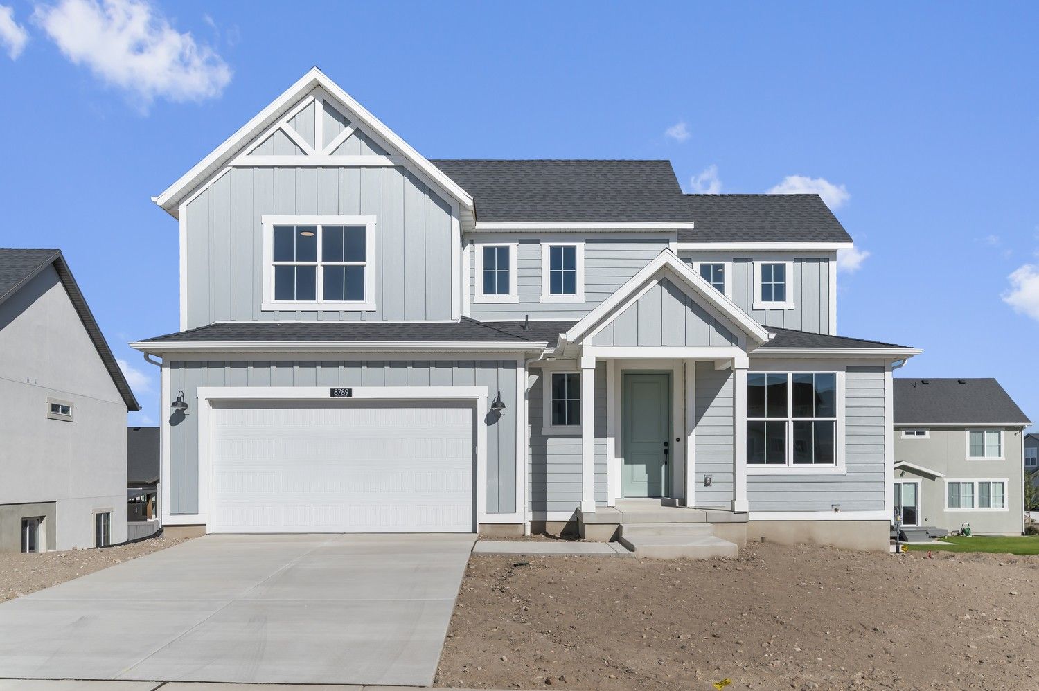 2200 Farmhouse - Dry Creek Highlands Collection: West Jordan, Utah - Ivory Homes