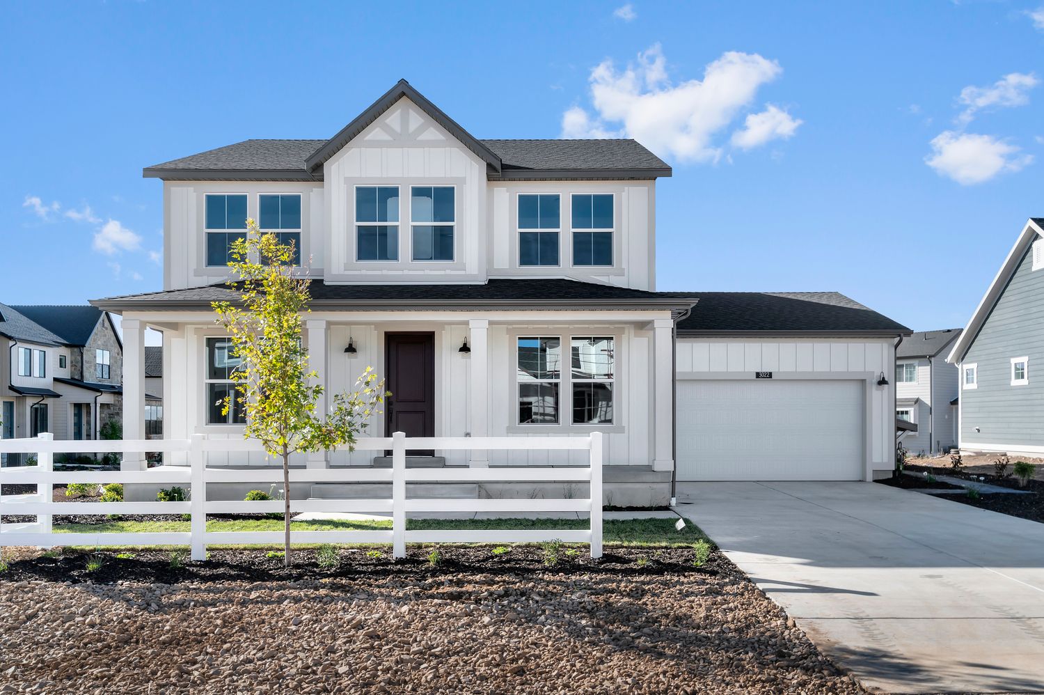 2500 Farmhouse - Stewart Ranches Signature: Francis, Utah - Ivory Homes