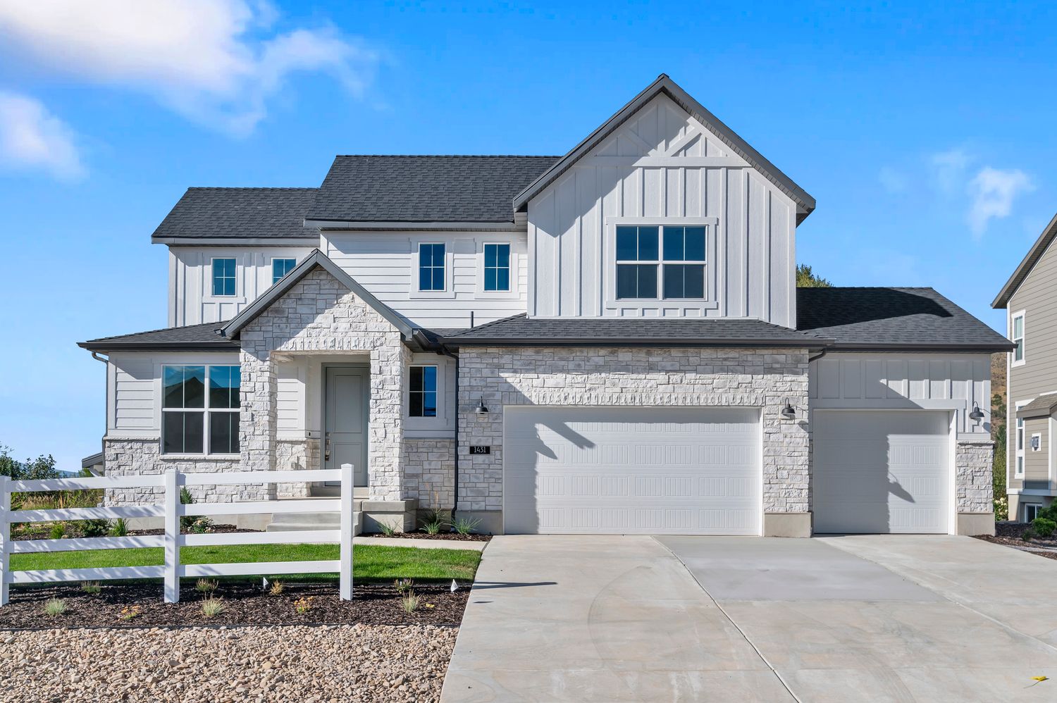 2200 Farmhouse - Stewart Ranches Signature: Francis, Utah - Ivory Homes