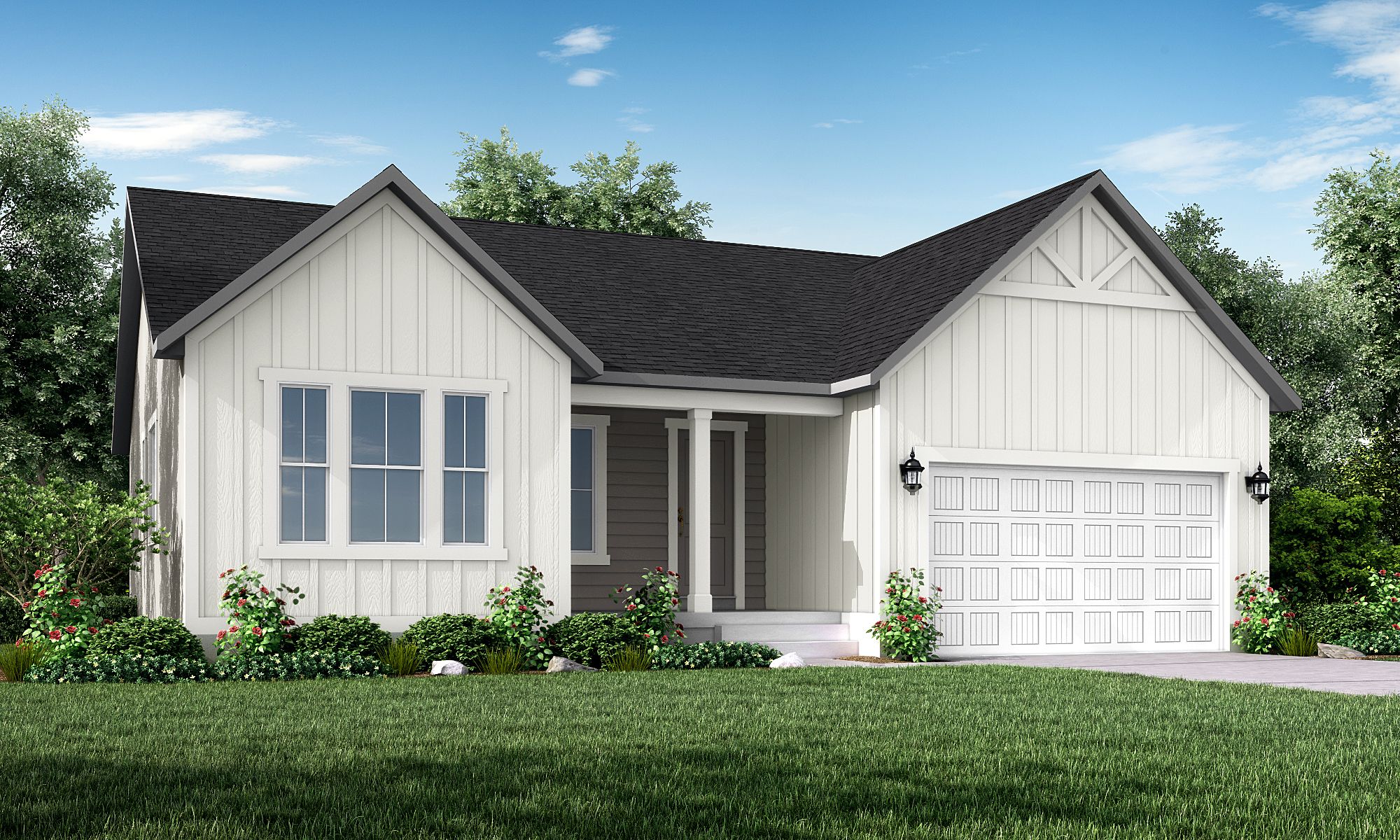 1550 Farmhouse - Hidden Oaks Collection: Herriman, Utah - Ivory Homes