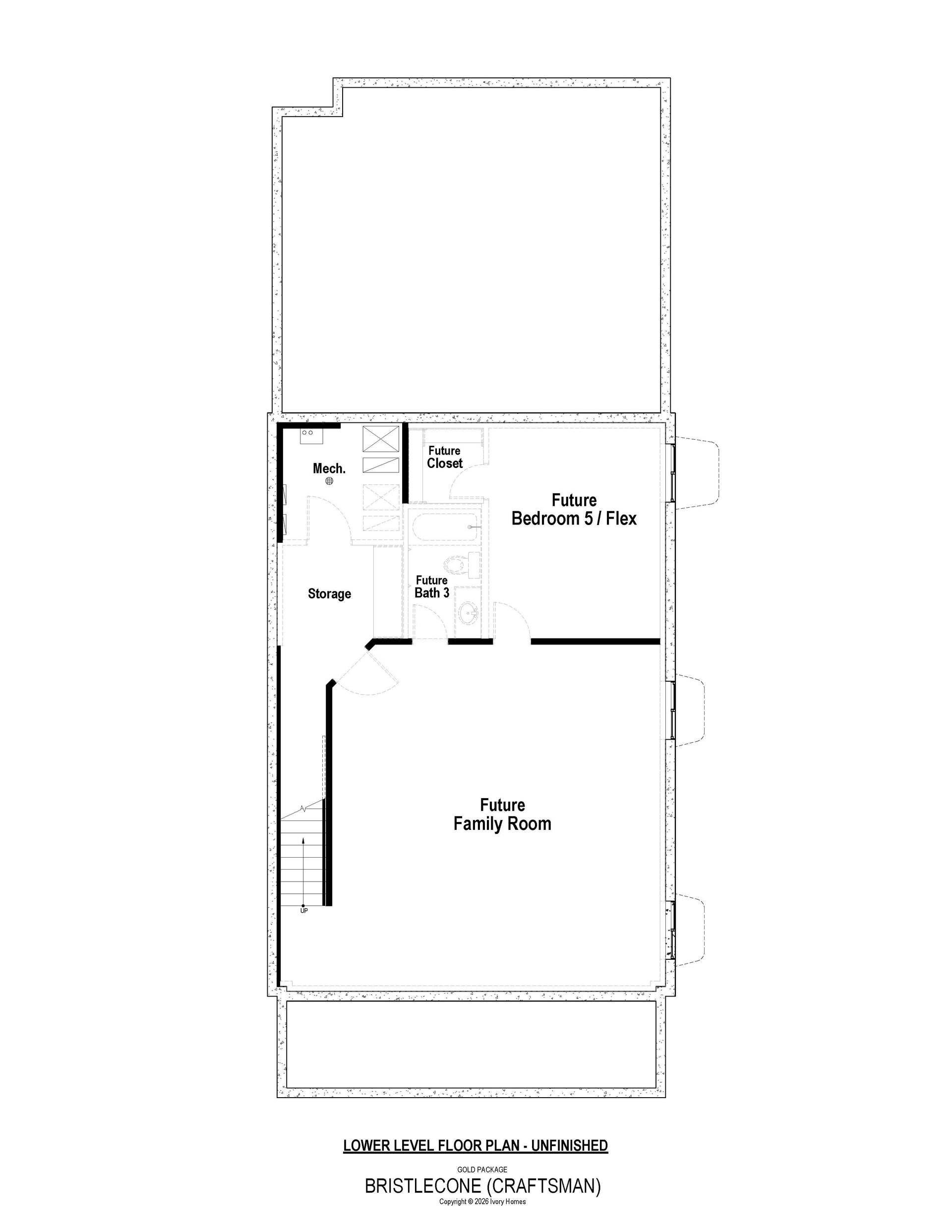 Bristlecone Craftsman - Basement
