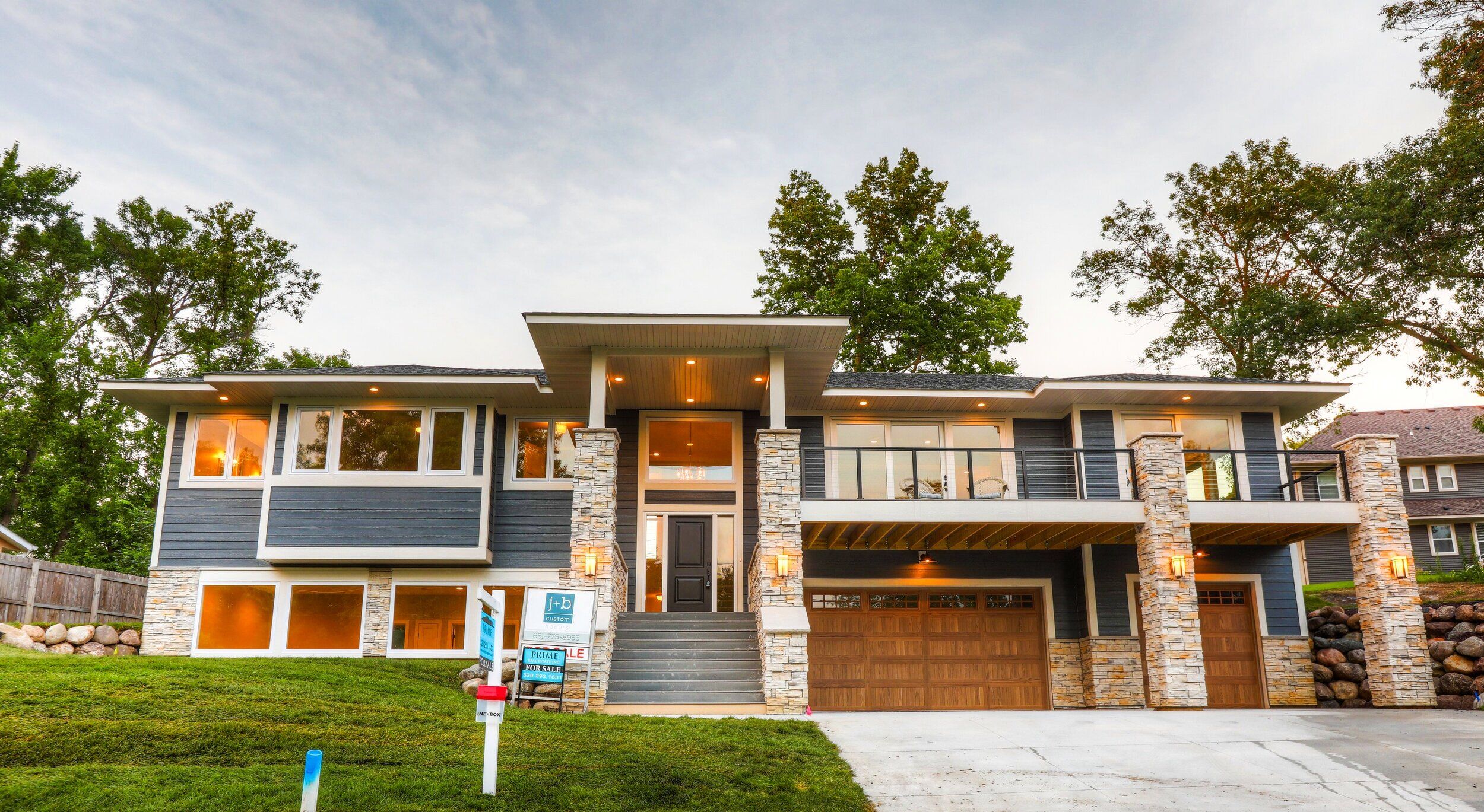 J+B Custom Homes por J+B Custom Homes en Minneapolis-St. Paul Minnesota