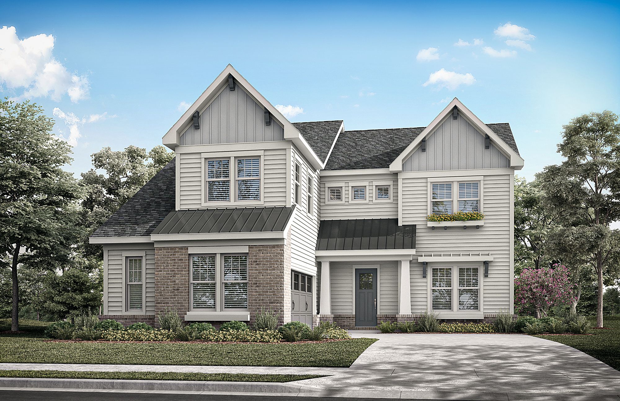 Amberly Craftsman Available in Brick or Stone