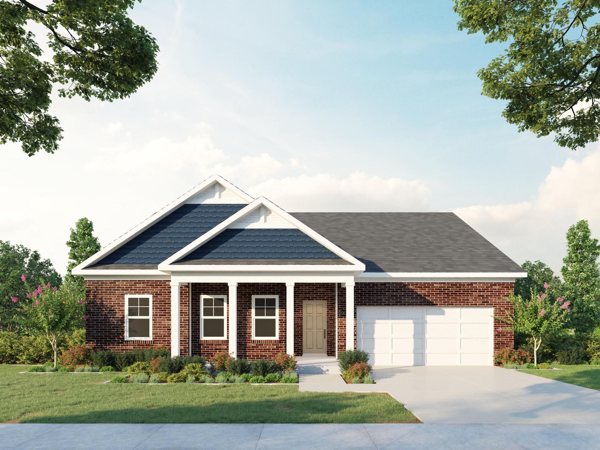 Farmhouse - 2 Car Garage
