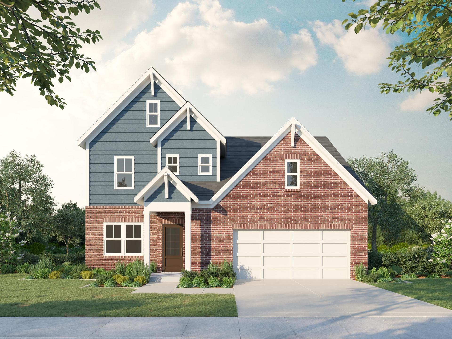 Farmhouse - 2 Car Garage