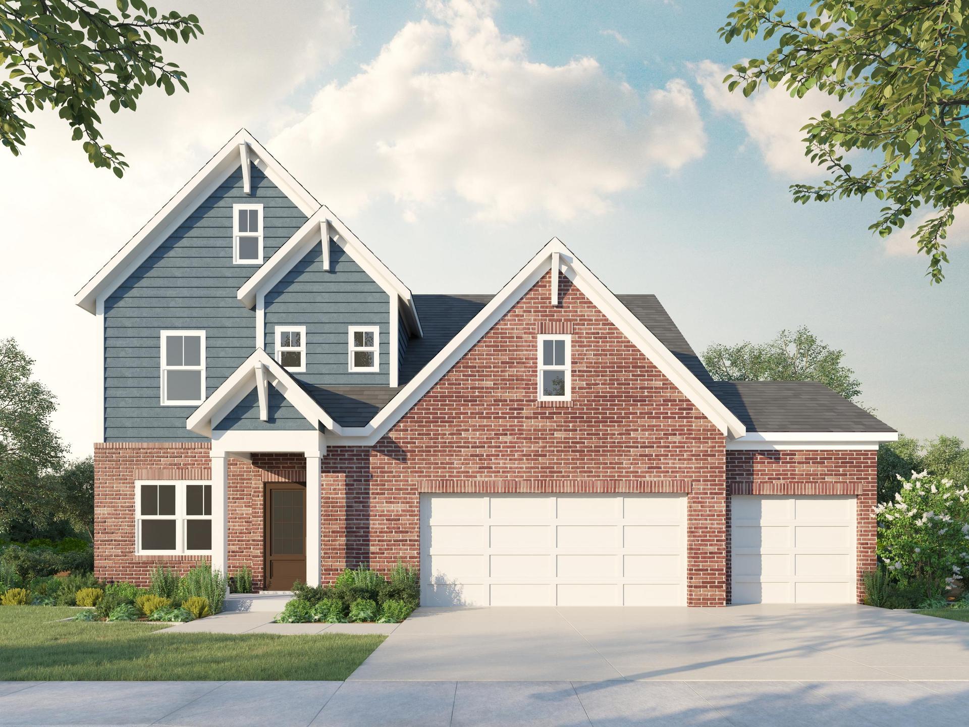 Farmhouse - 3 Car Garage