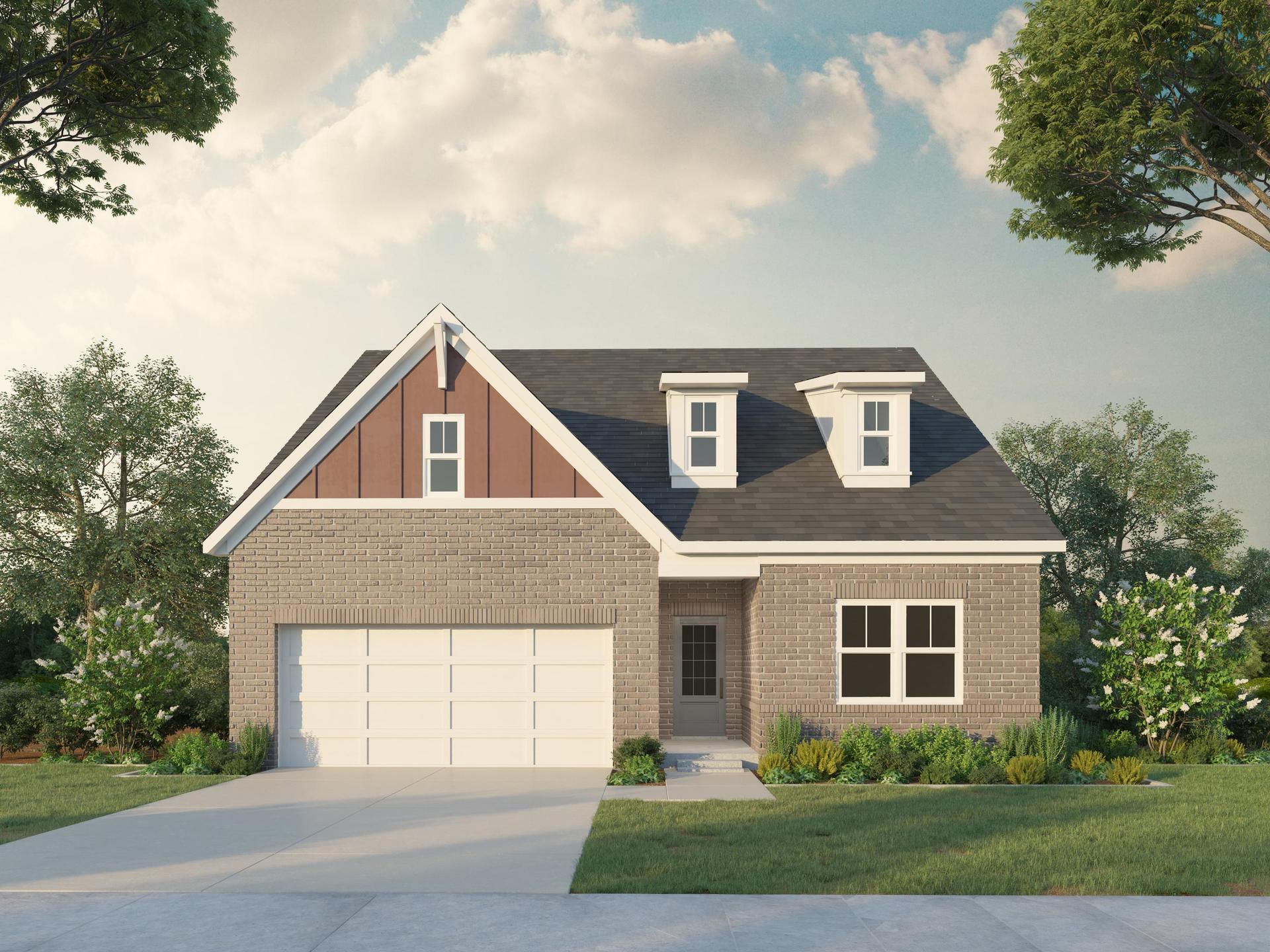 Farmhouse - 2 Car Garage