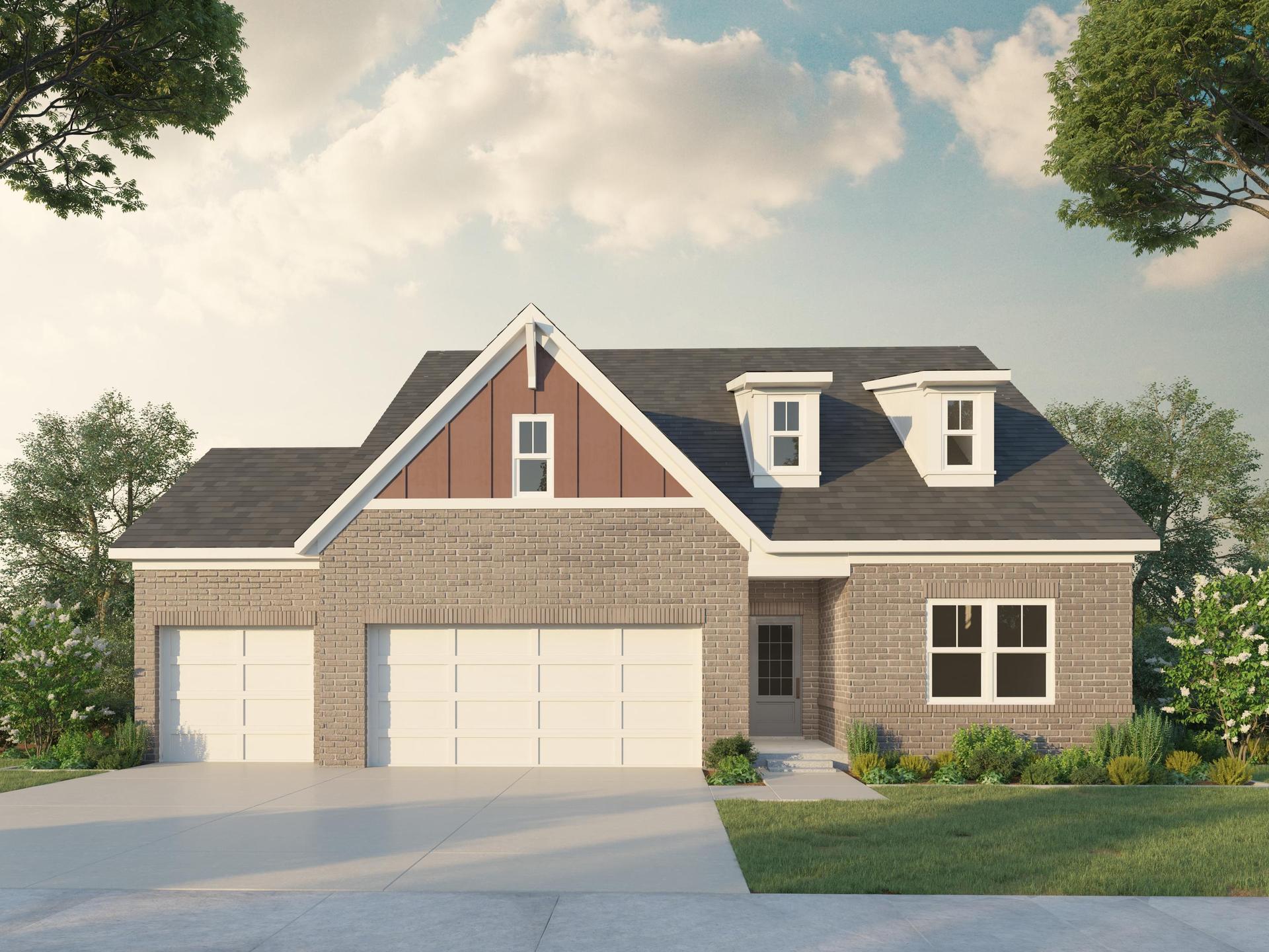 Farmhouse - 3 Car Garage