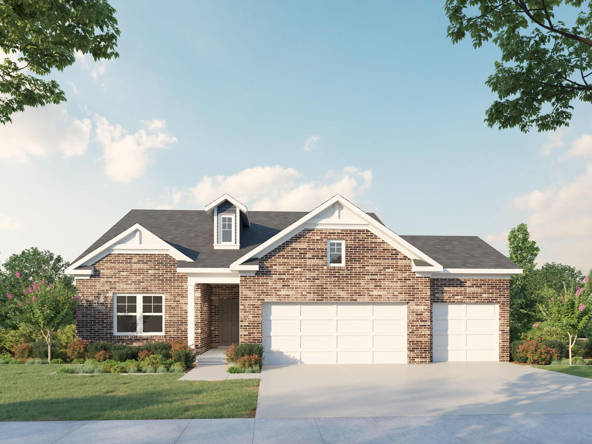 Farmhouse - 3 Car Garage