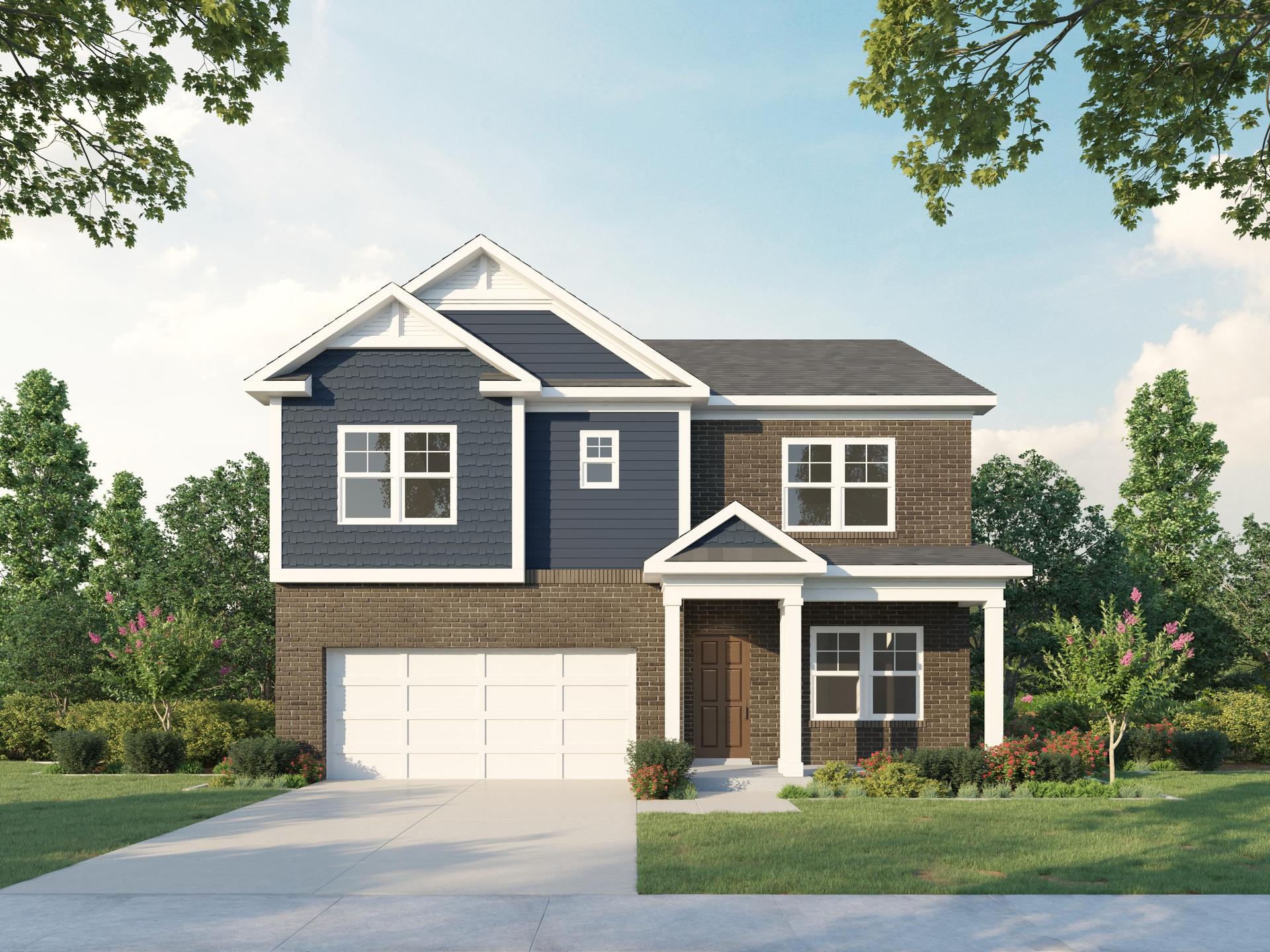 Farmhouse - 2 Car Garage