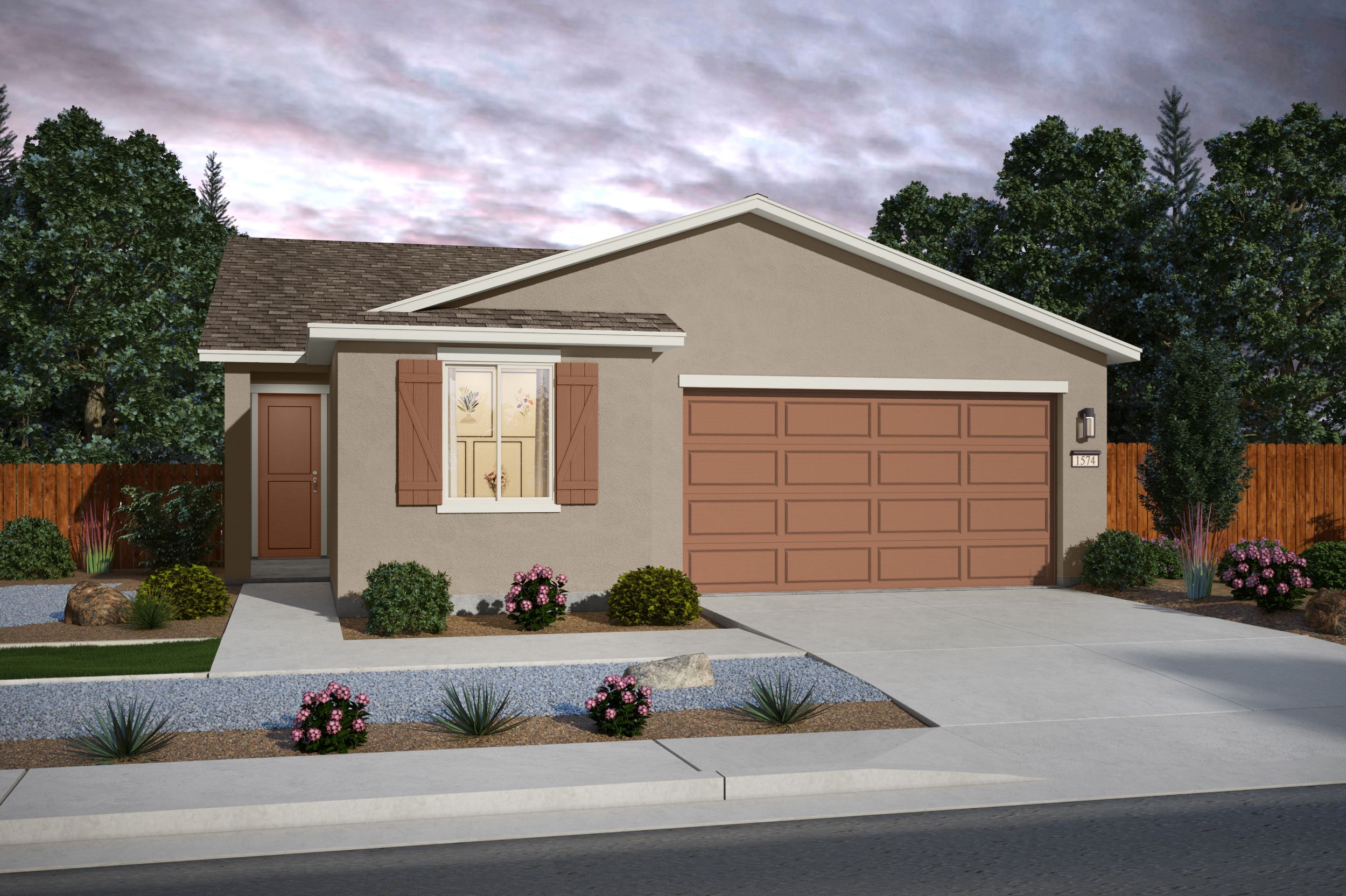 The Goldenrod | Cottage Elevation | Scheme 5