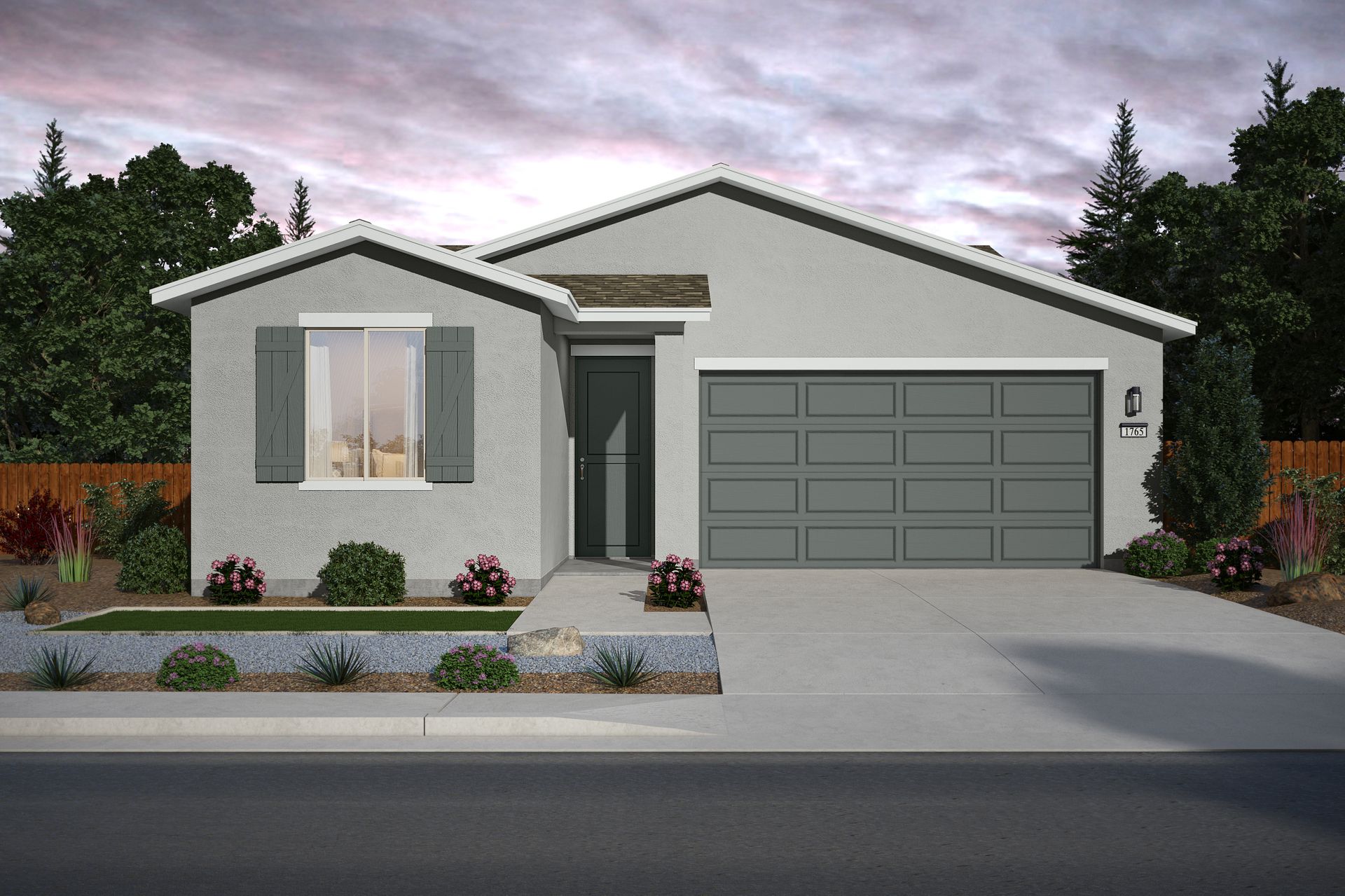 The Lantana | Cottage Elevation | Scheme 8