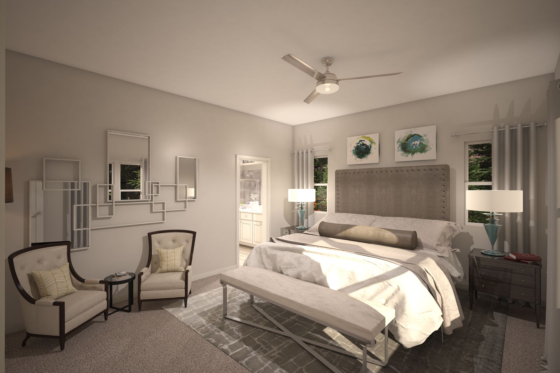 The Lantana | Primary Bedroom