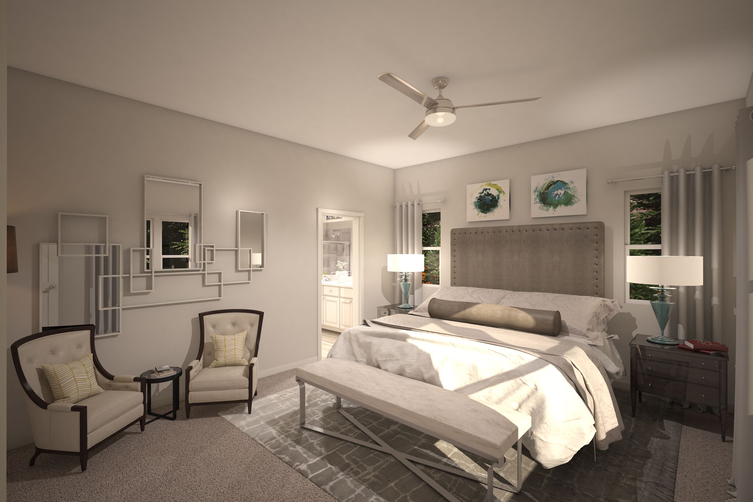 The Lantana | Primary Bedroom