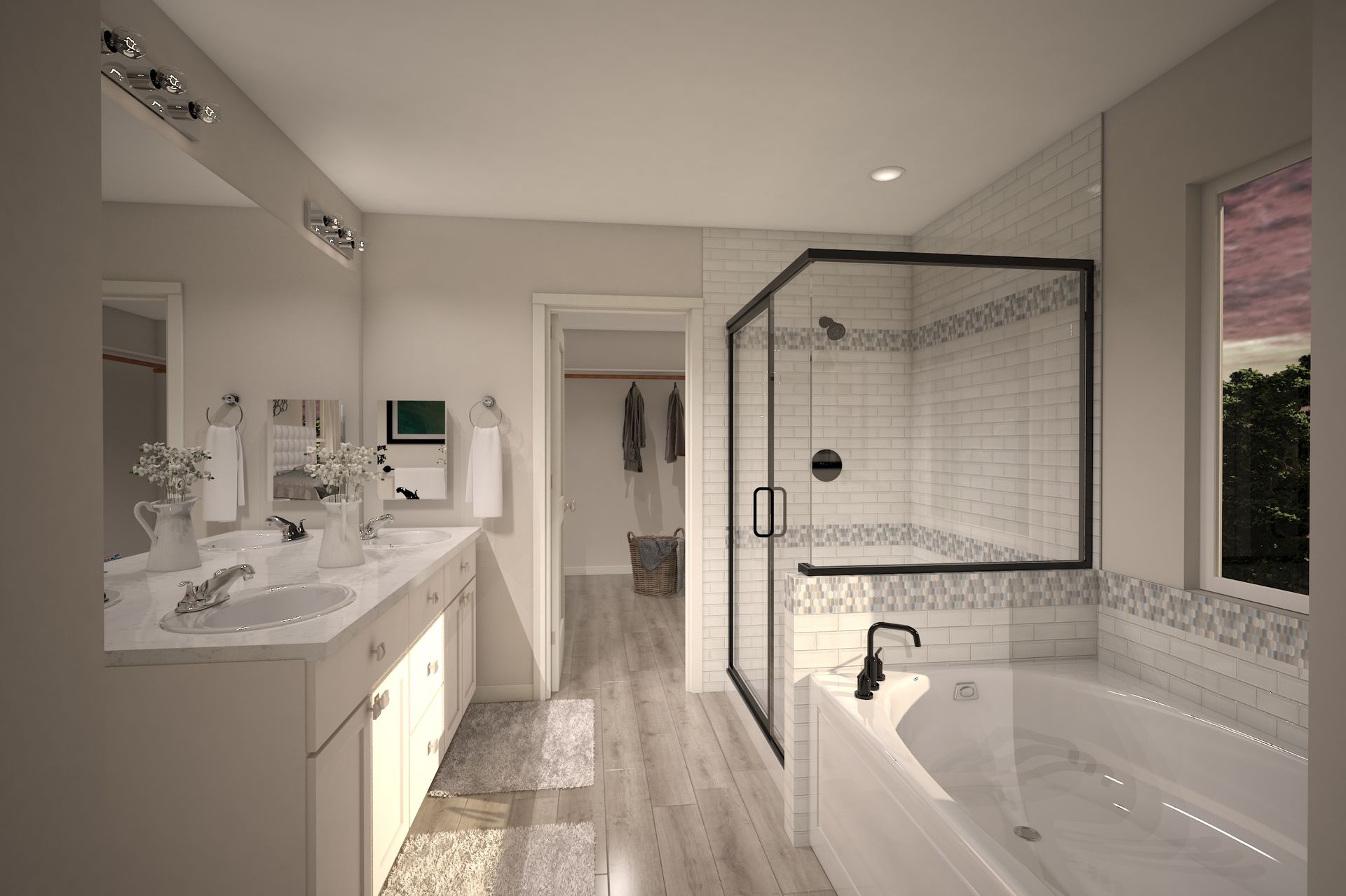 The Rose | Primary Bath