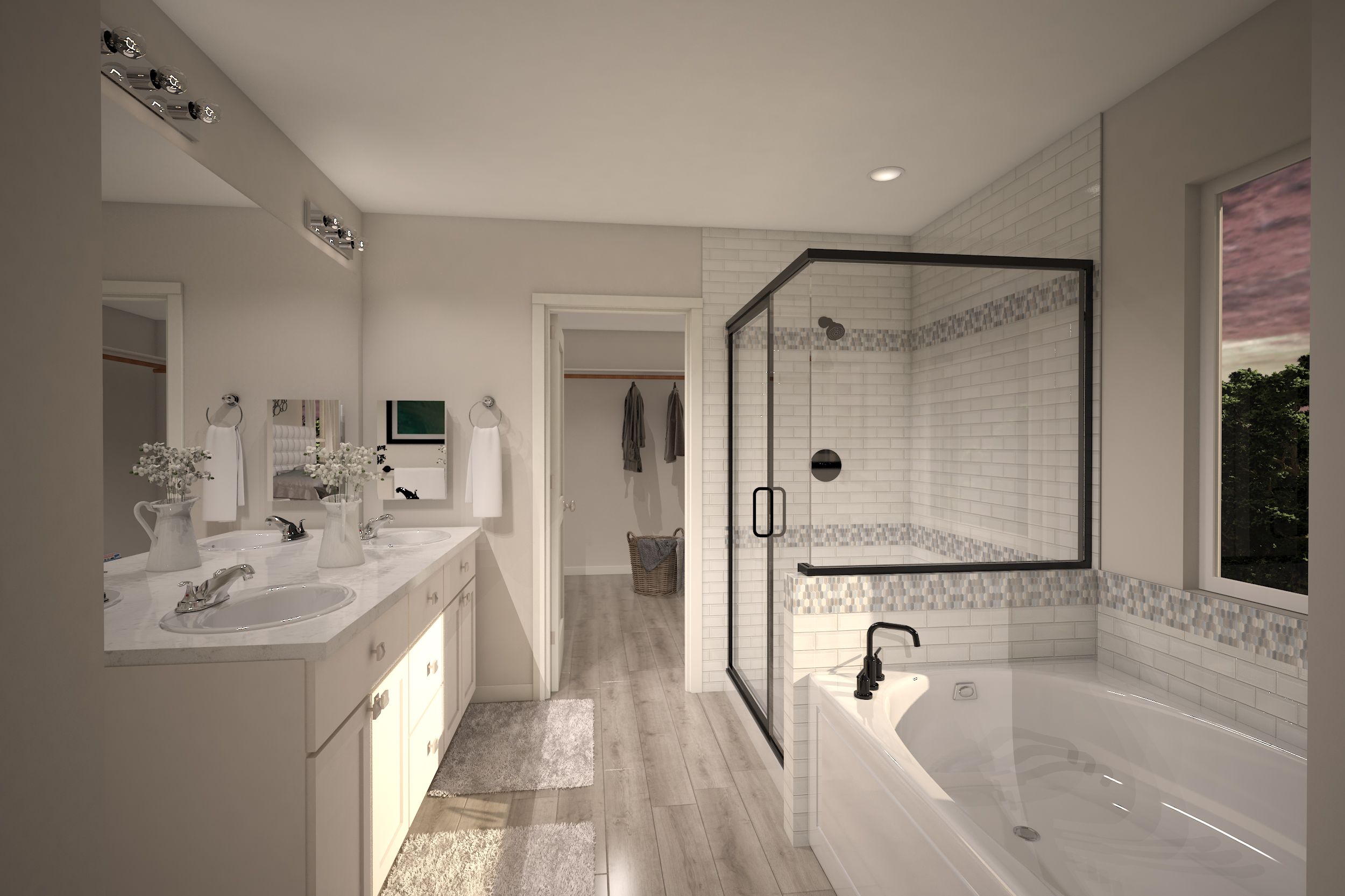 The Rose | Primary Bath