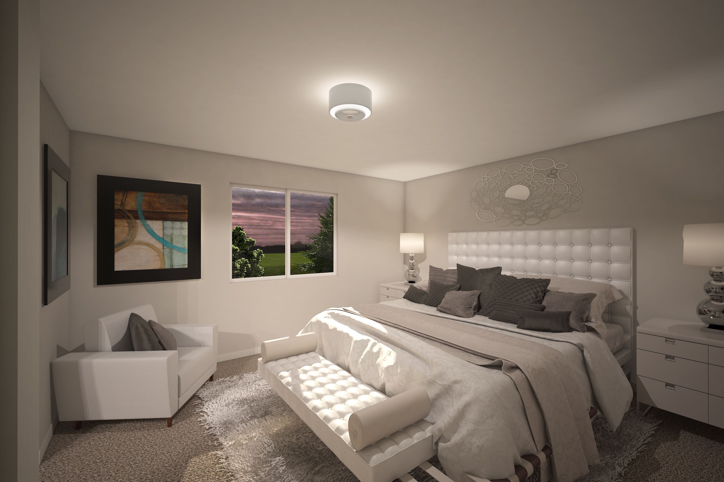 The Rose | Primary Bedroom