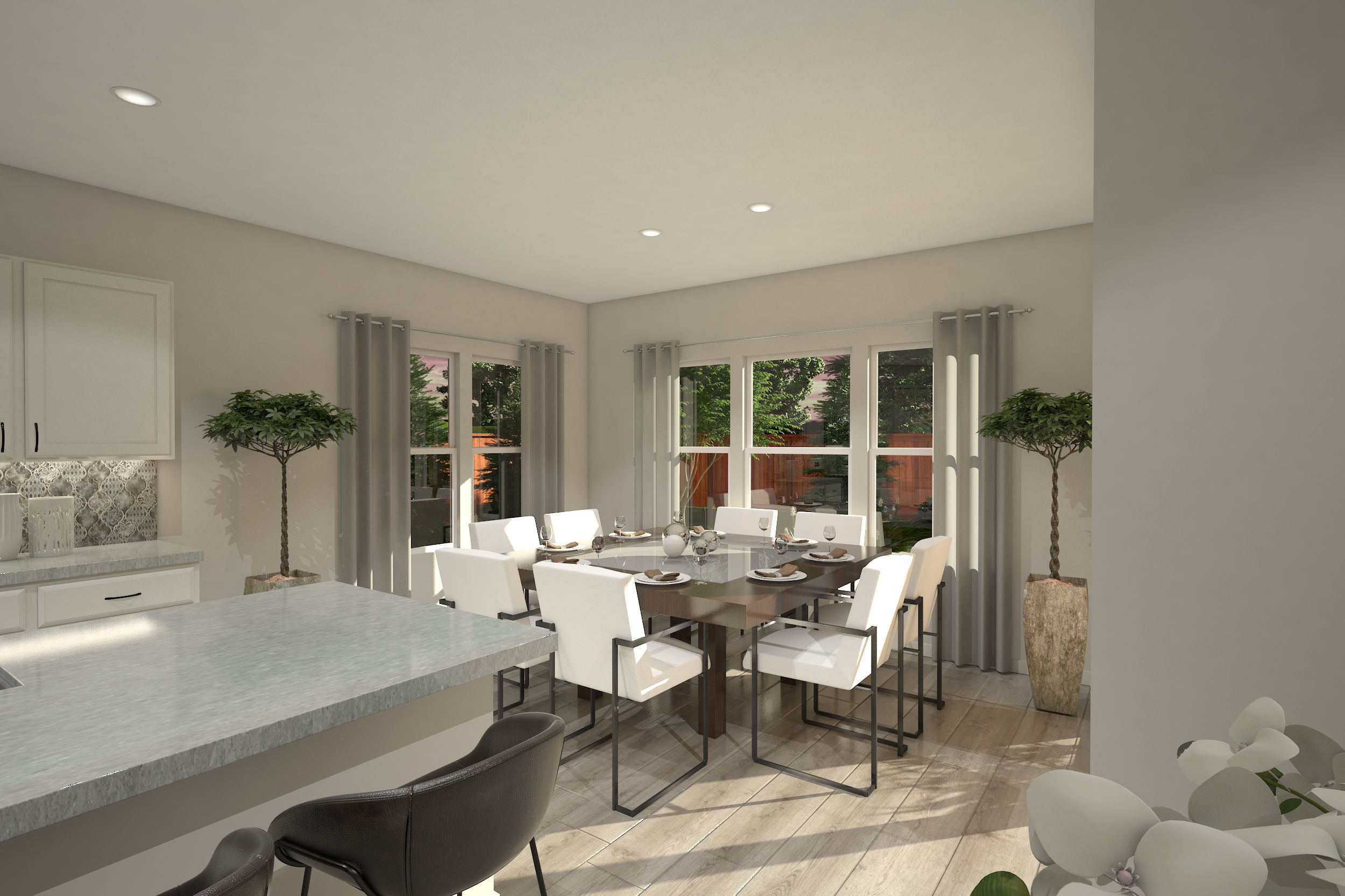 The Sunflower | Dining Room