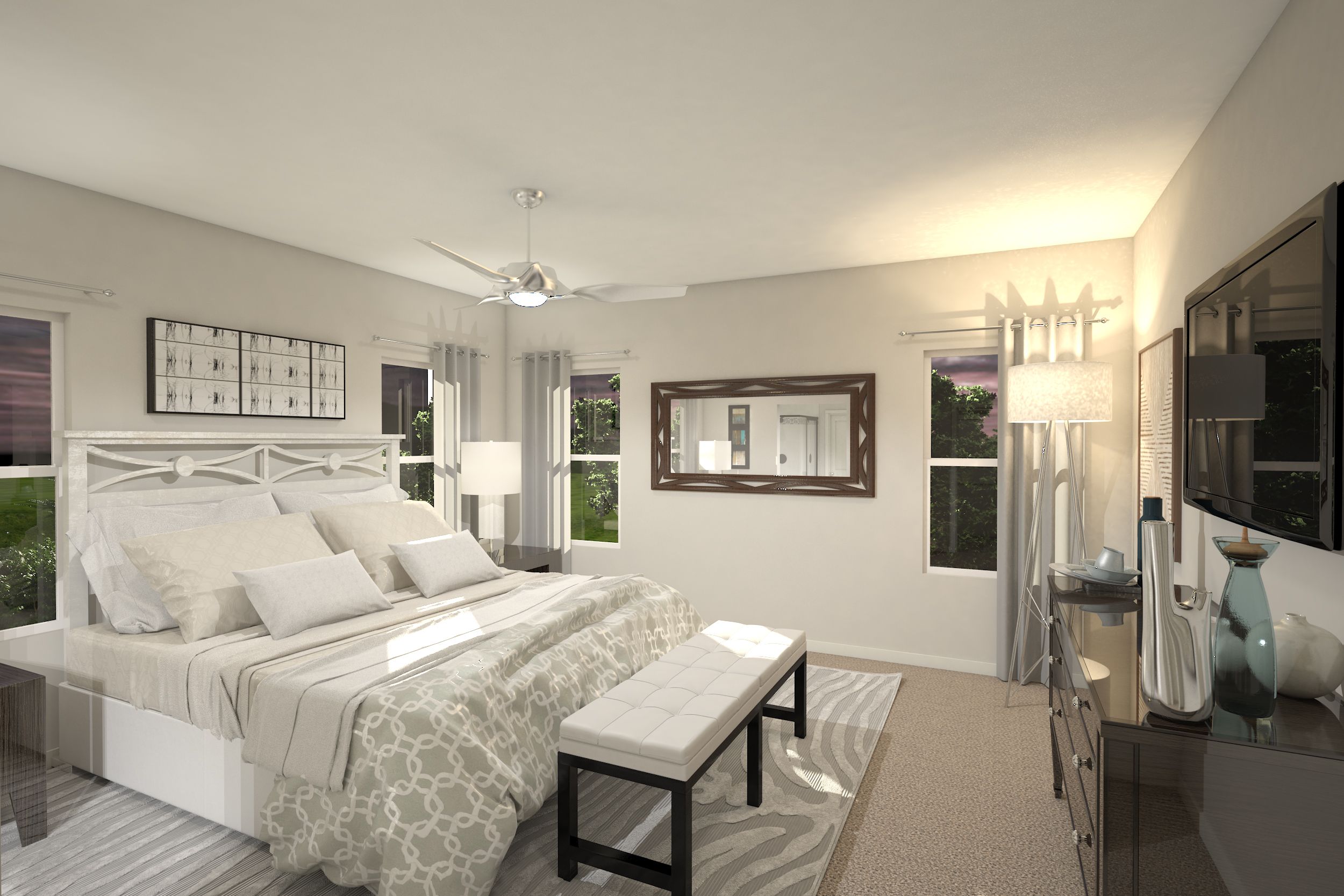 The Sunflower | Primary Bedroom