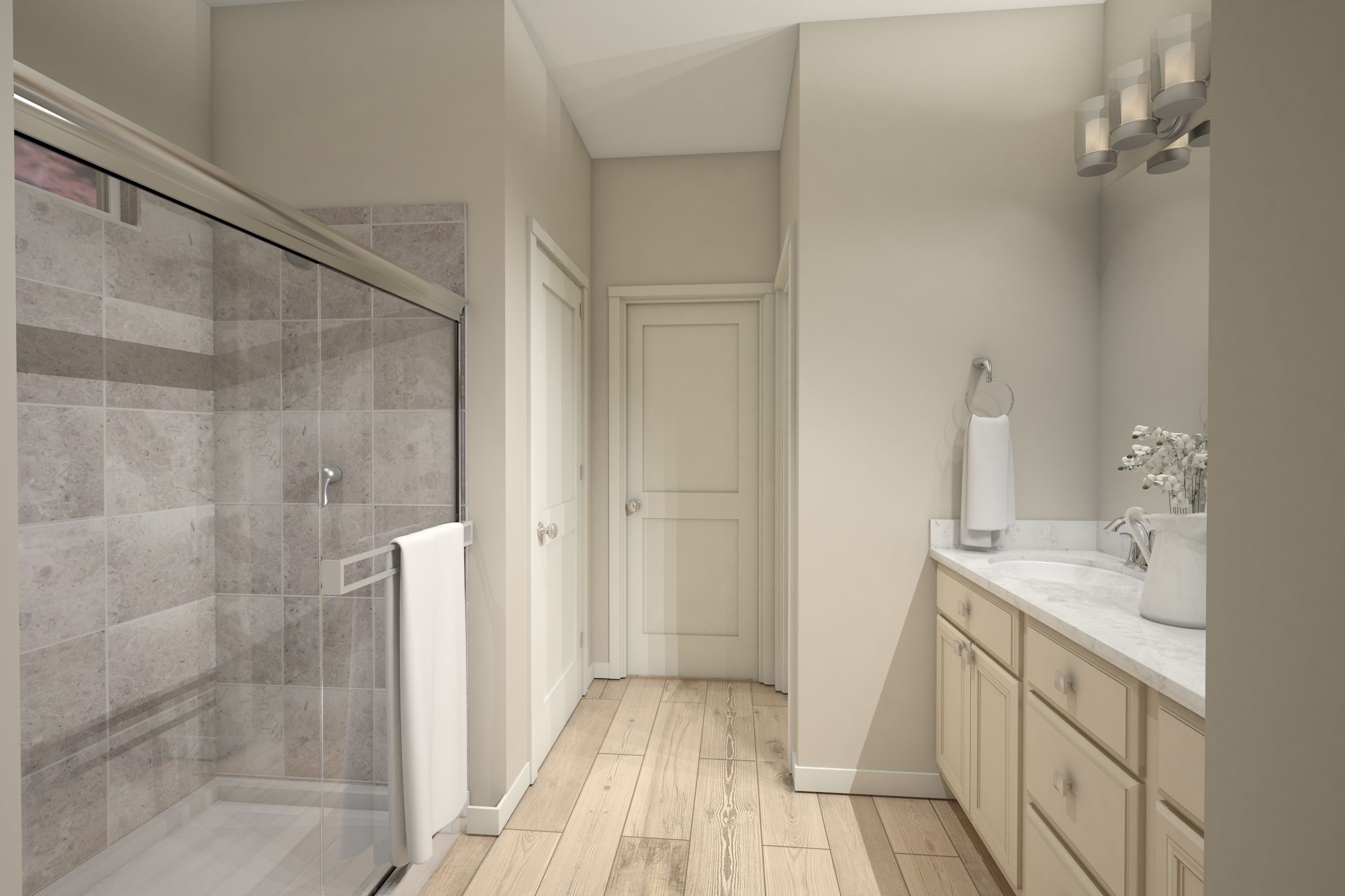 The Violet | Primary Bath