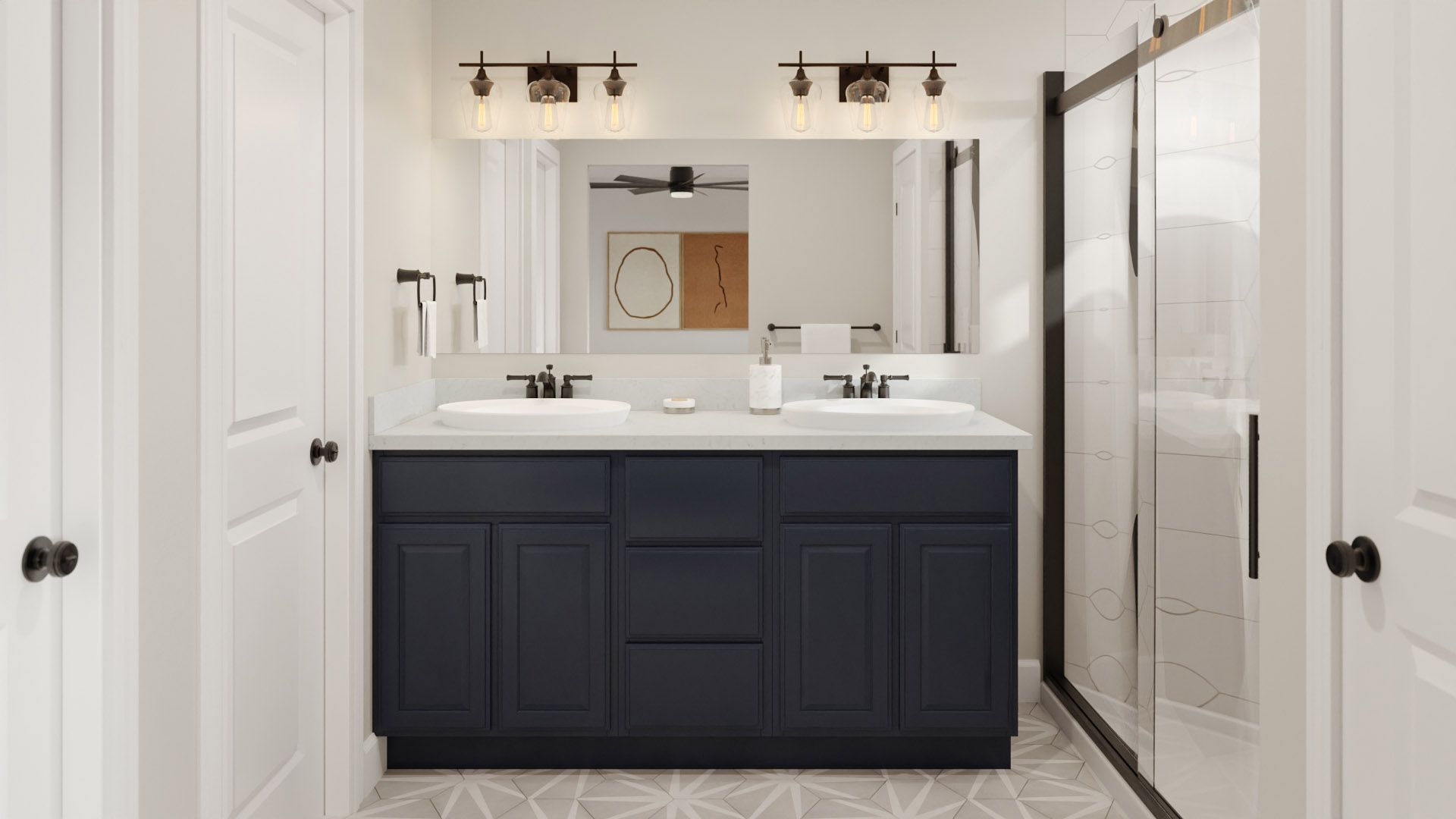 The Washoe | Primary Bathroom