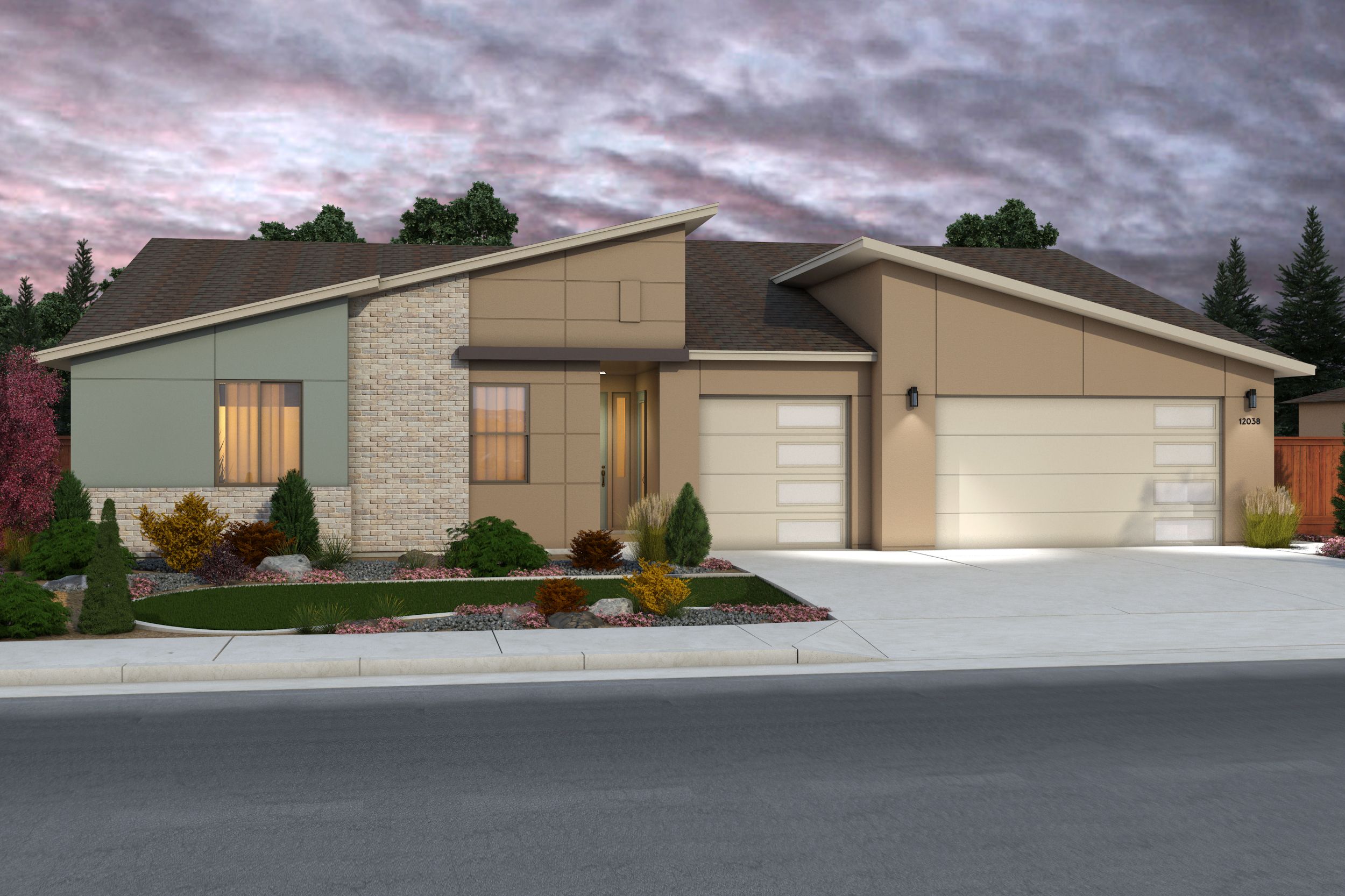 The Remuda Elevation B Scheme 1
