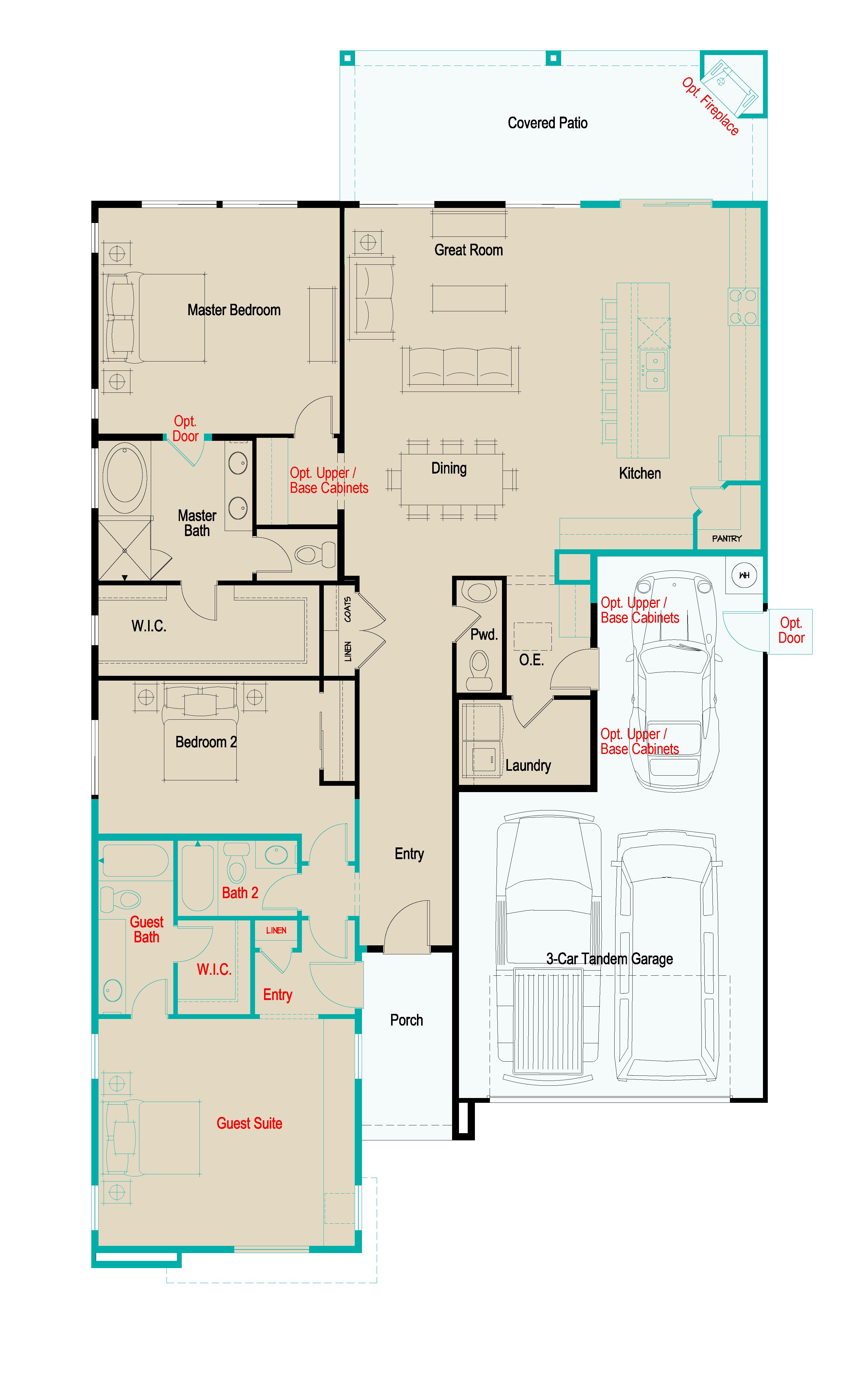 Plan 4 2125 - The Ridge