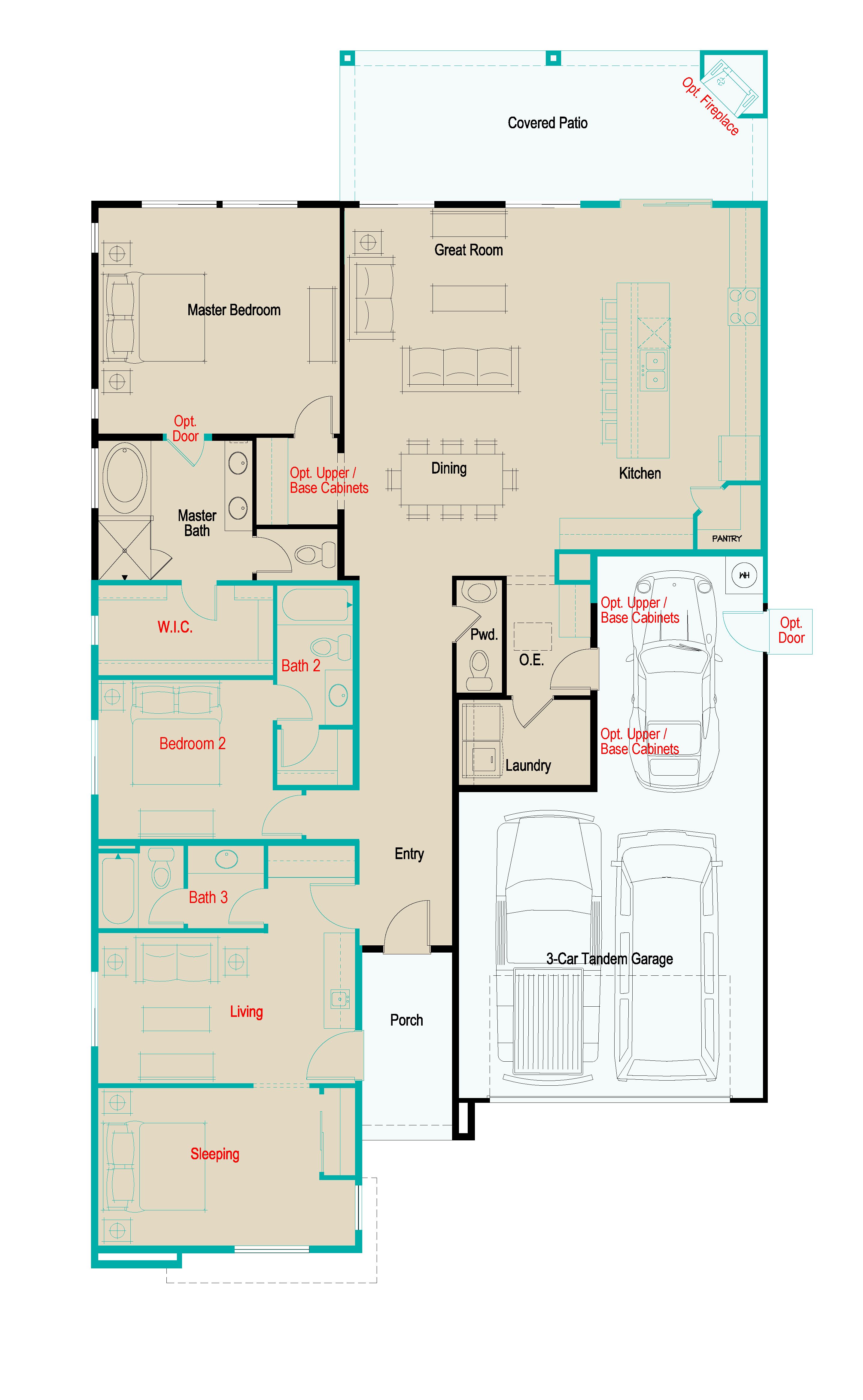 Plan 4 2125 - The Ridge