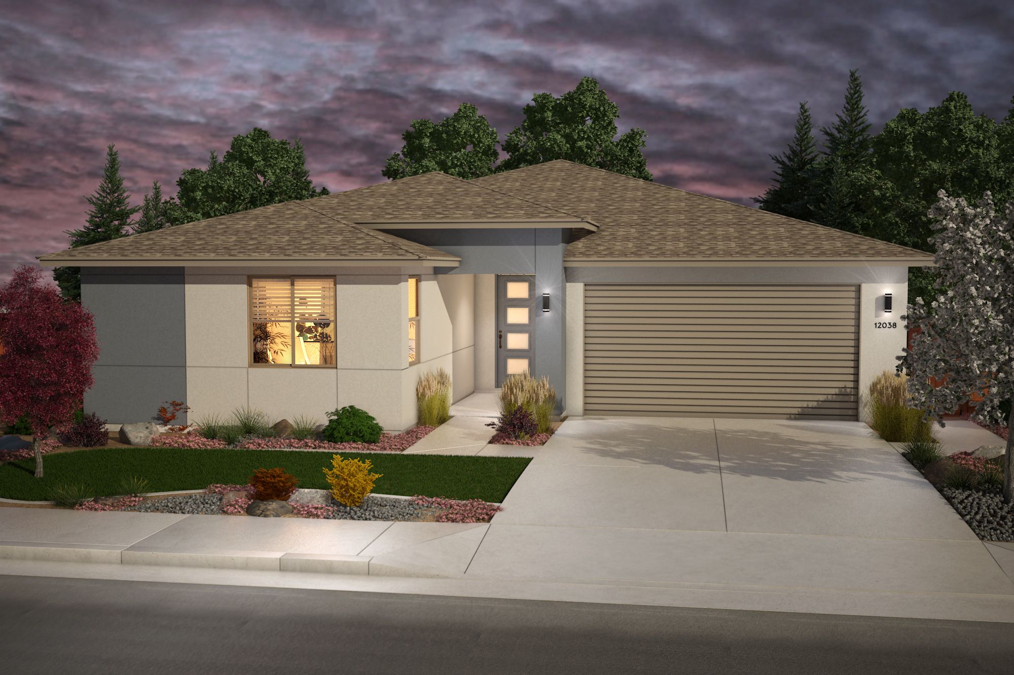 Plan 4 - Golden Mesa Plan at Golden Mesa in Reno, NV by Jenuane Communities