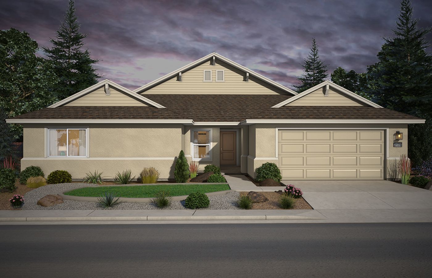 The Keystone floor plan