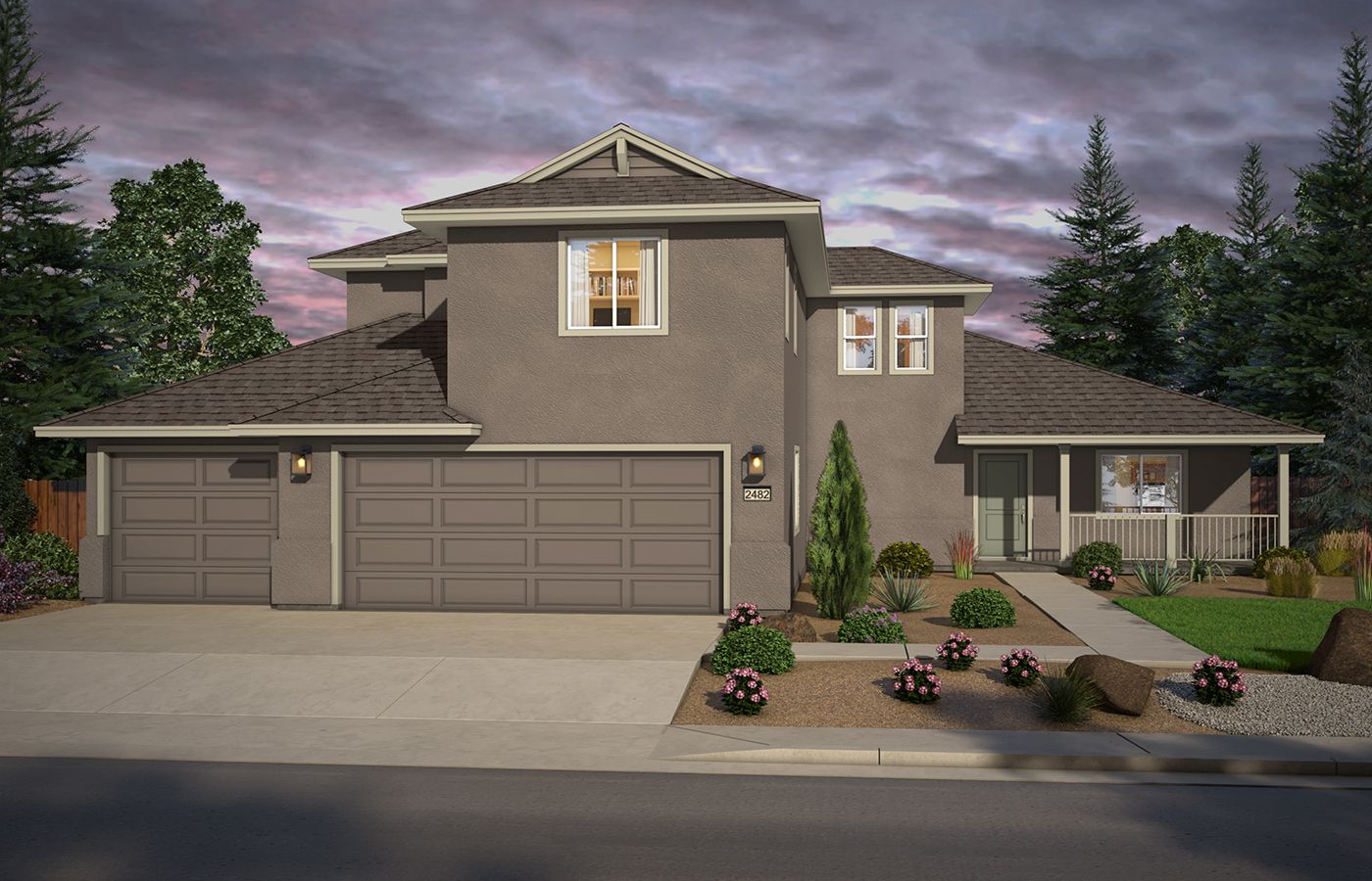 The Quail Run floor plan