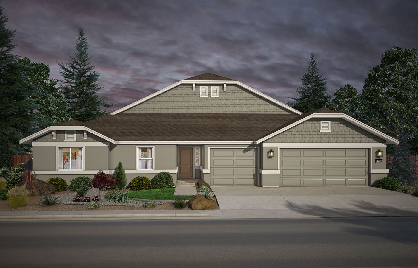 The Tamarack floor plan