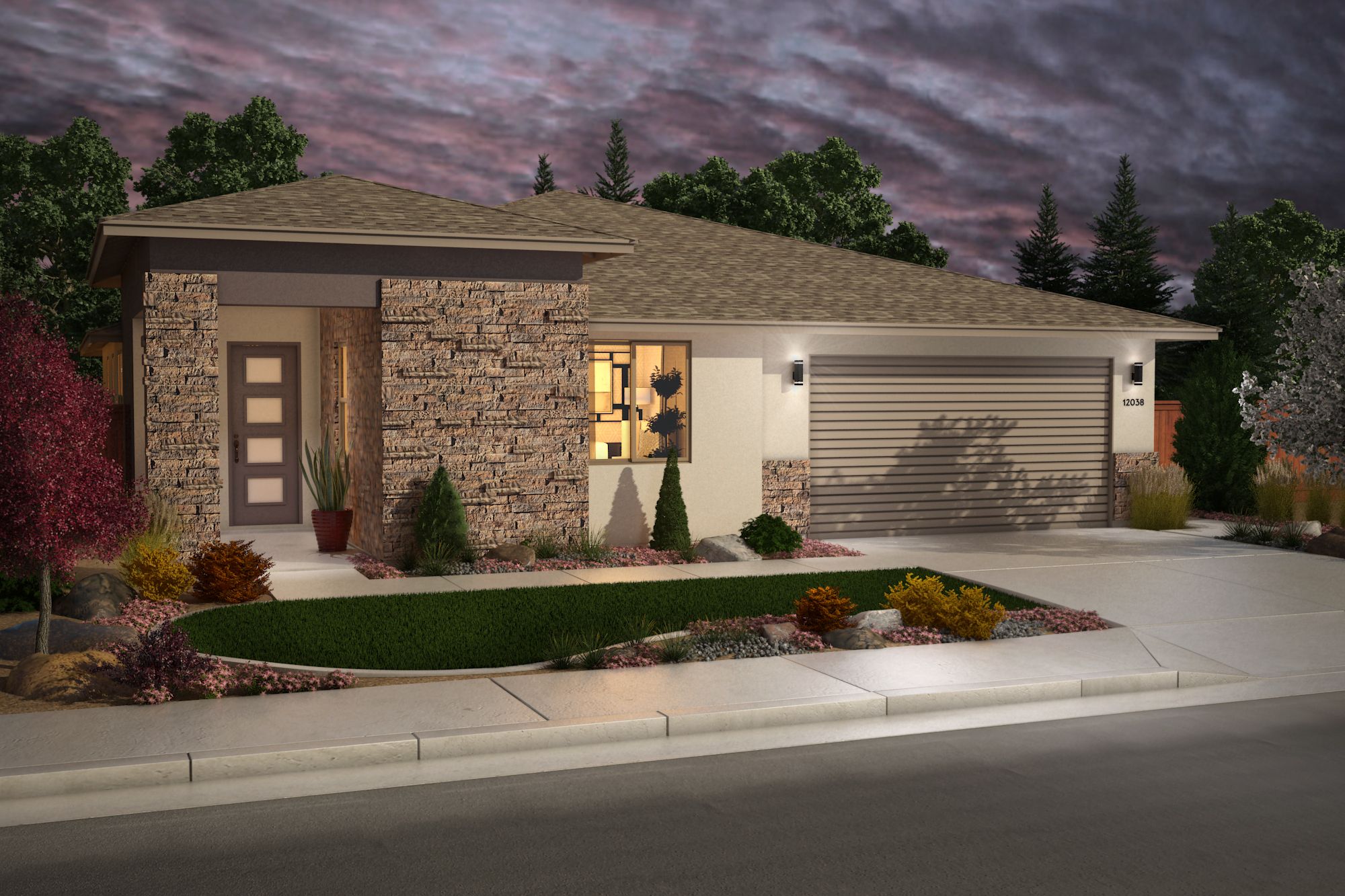Plan 3 - 1973 floor plan