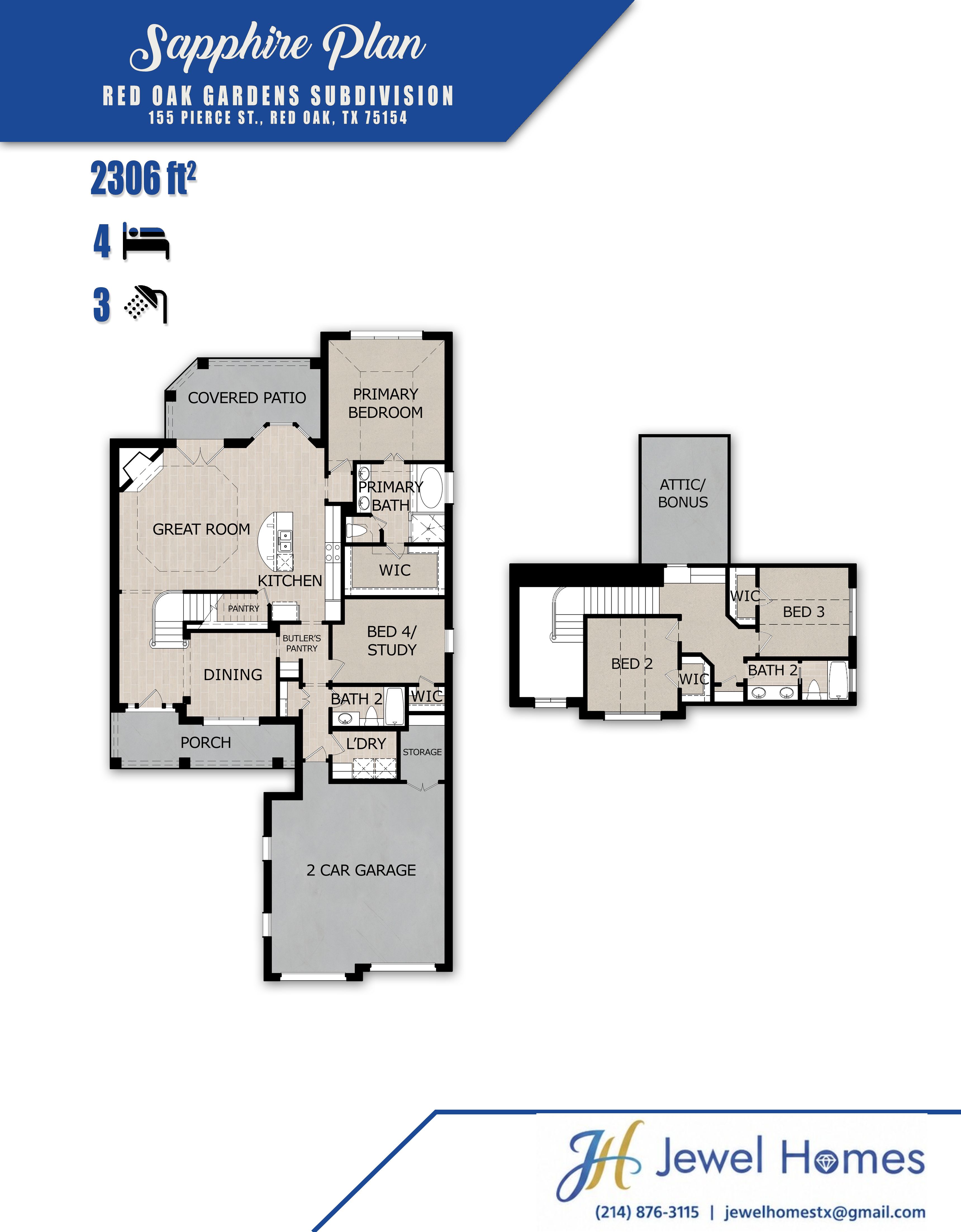 Sapphire floor plan