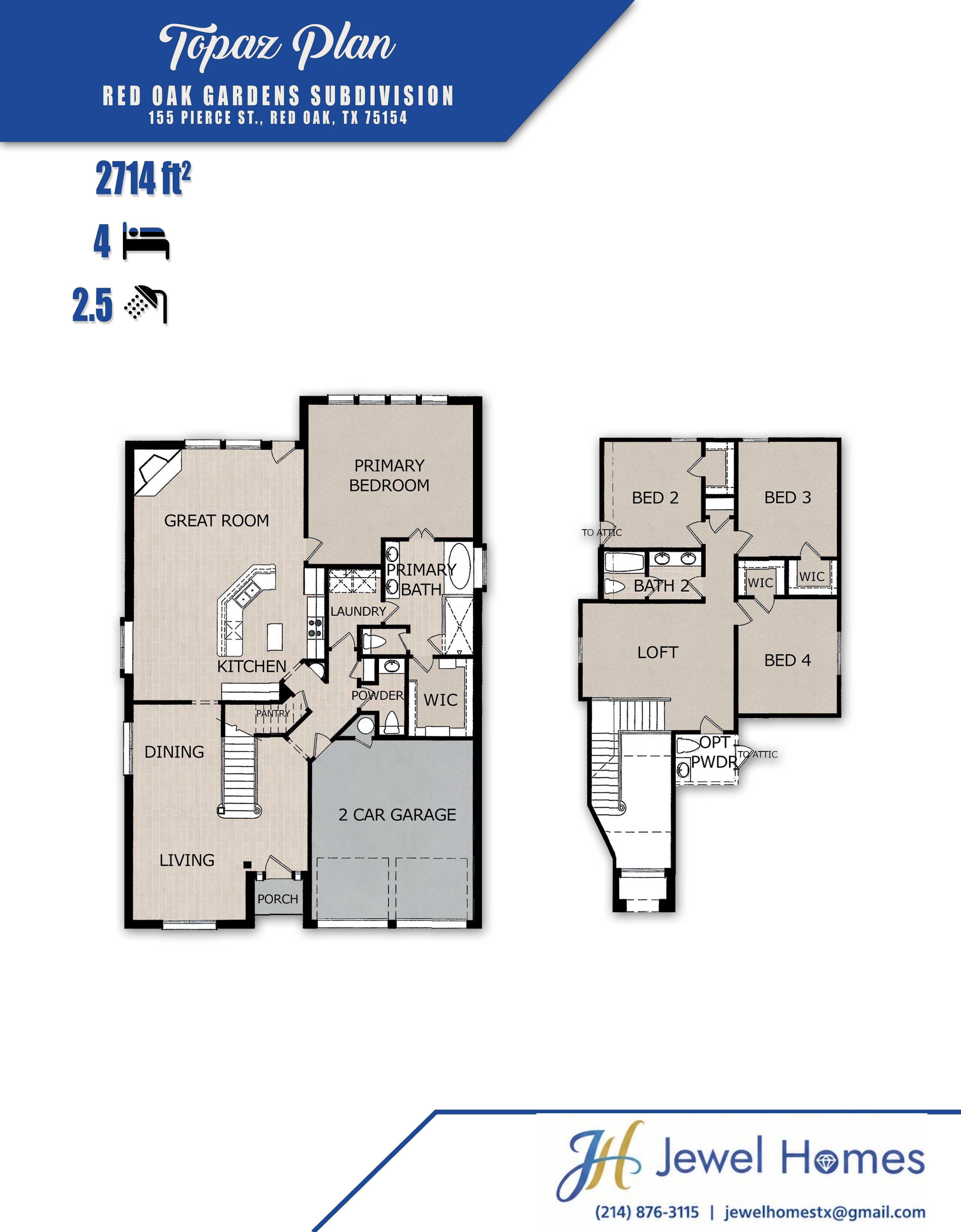 Topaz floor plan