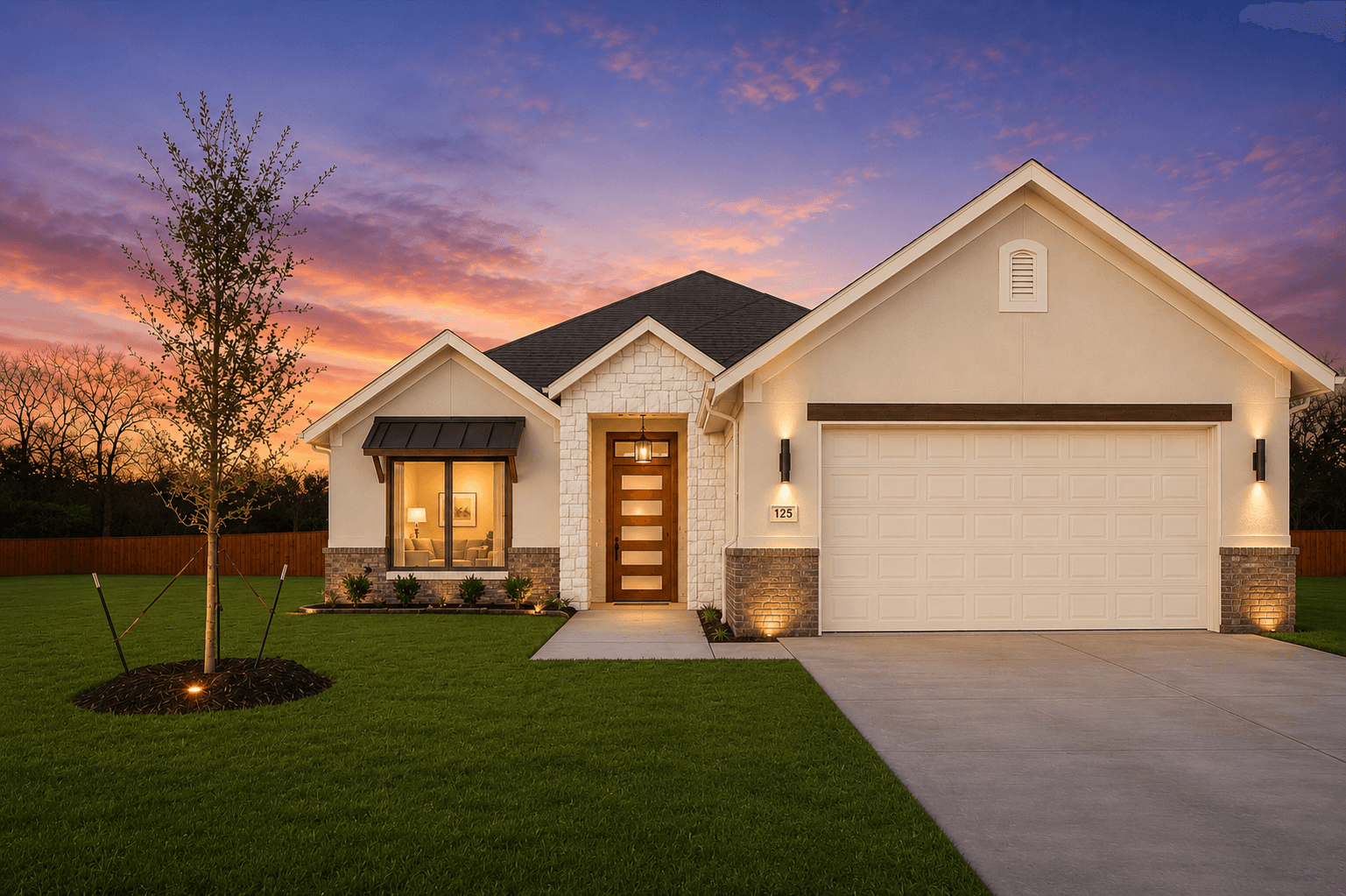 Red Oak Gardens por Jewel Homes en Dallas Texas