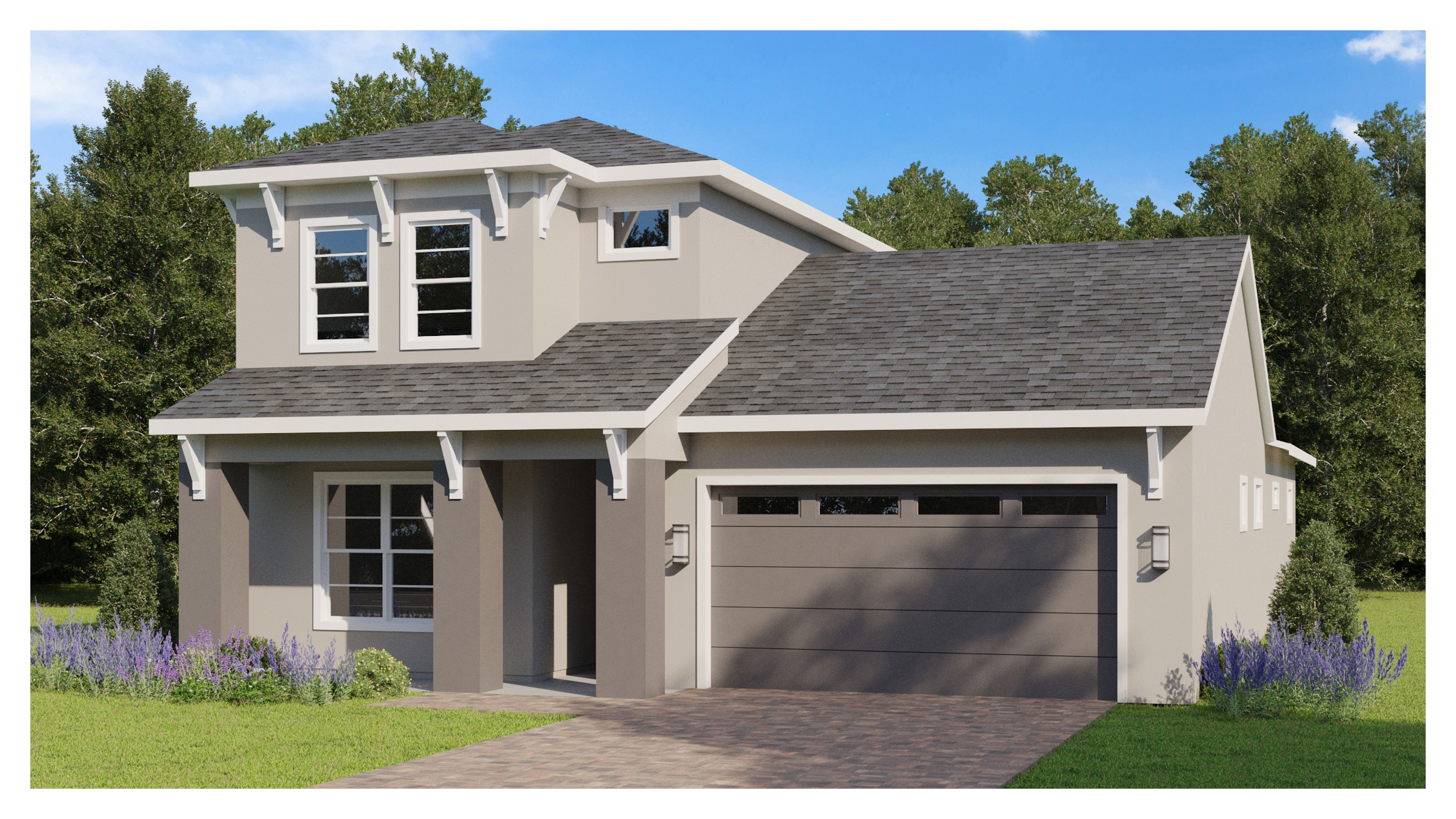 Lantana II - Reserve at Twin Lakes: Saint Cloud, Florida - Jones Homes USA
